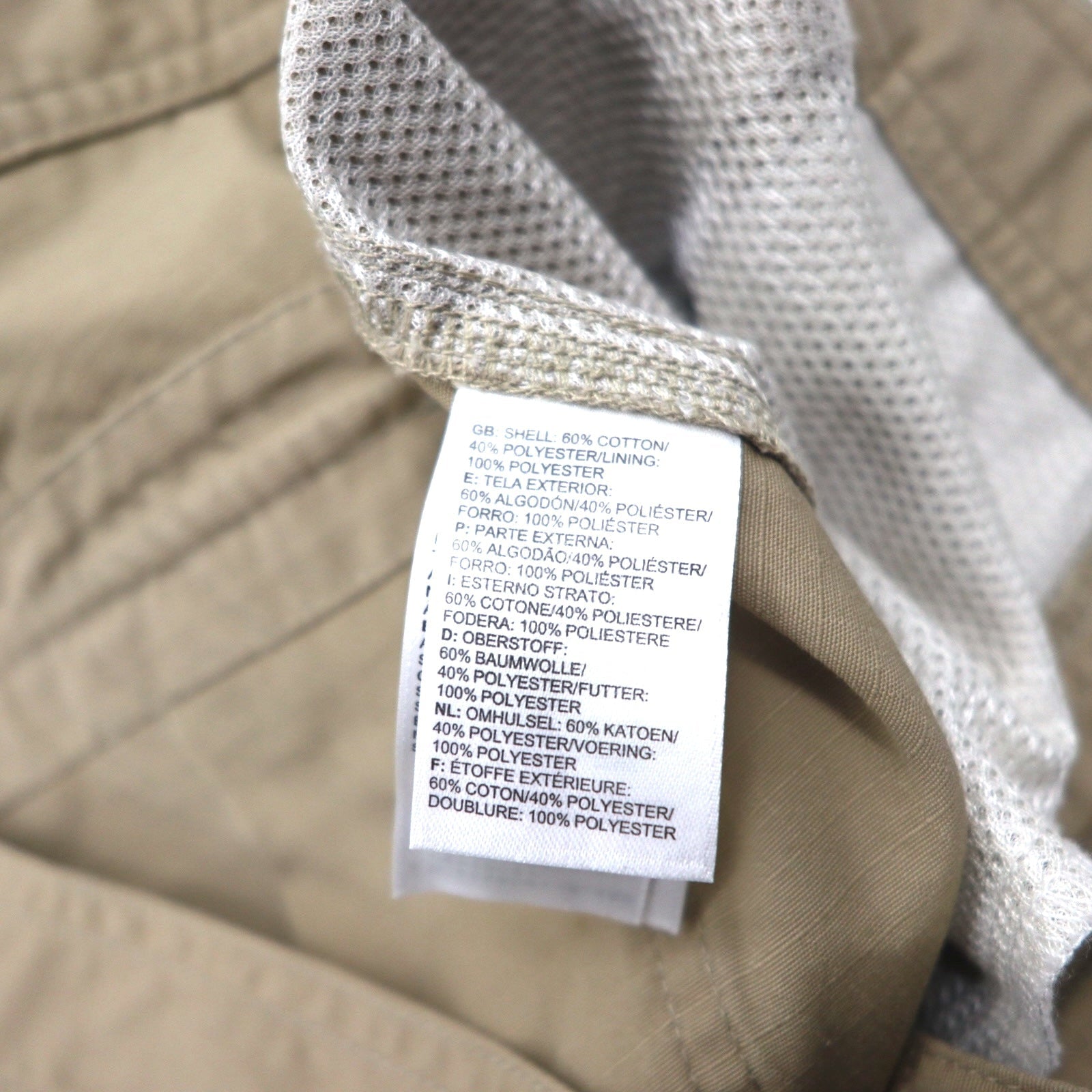 THE NORTH FACE Pantaloncini cargo outdoor ripstop L Beige Specifiche USA Cargo Hiking Outdoor Ripstop Stretch A2RFT