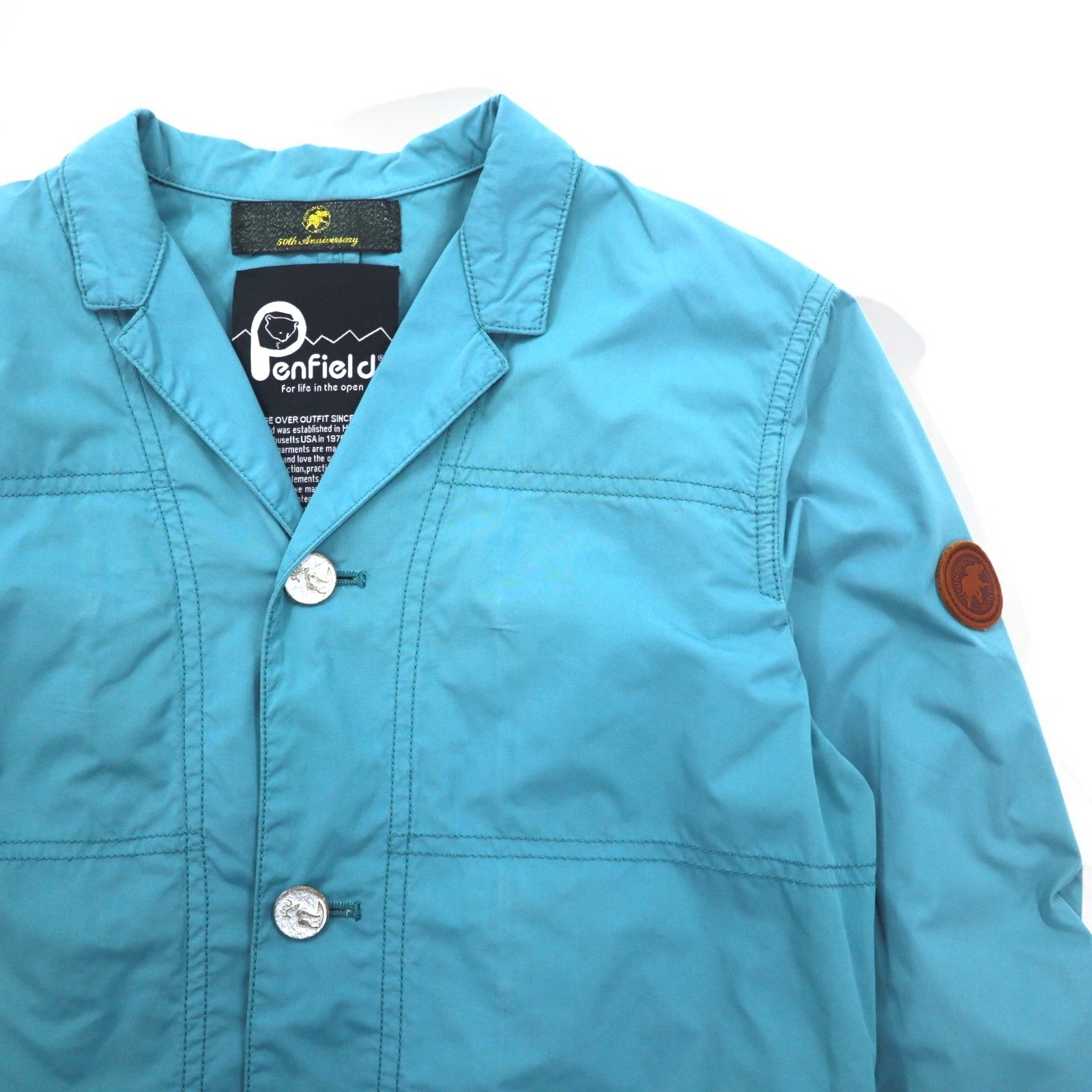 HUNTING WORLD × Penfield Soprabito da negozio S verde impermeabile Modello 50° anniversario 51JK54