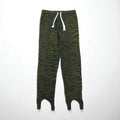 BLACKWEIRDOS Pantaloni Easy M Motivo animalier zebrato Cinghie sull'orlo Fabbricati in Giappone 21AW-PA05