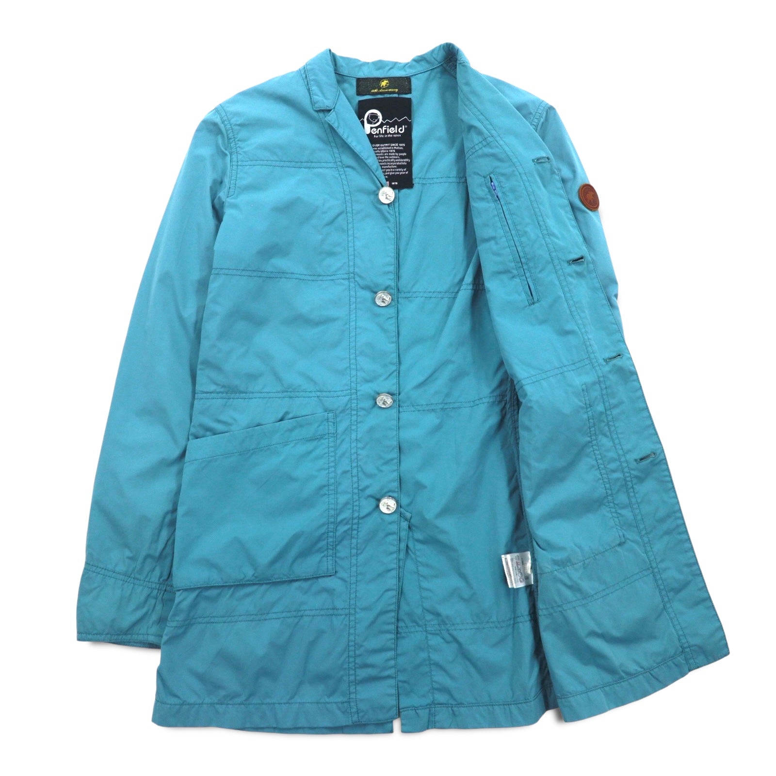 HUNTING WORLD × Penfield Soprabito da negozio S verde impermeabile Modello 50° anniversario 51JK54