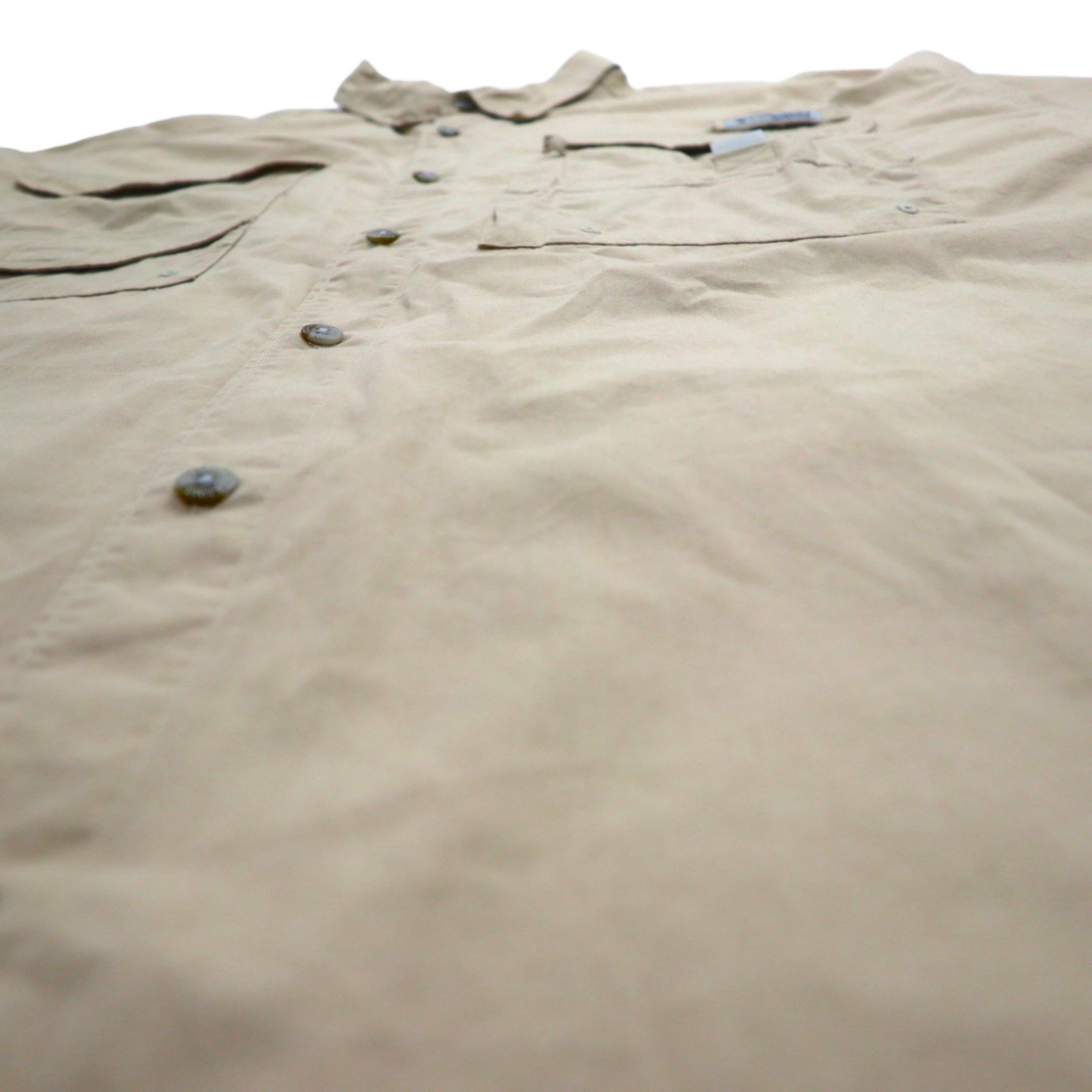 Columbia PFG Bahama Camicia da pesca a maniche corte XL Beige Cotone FM7130