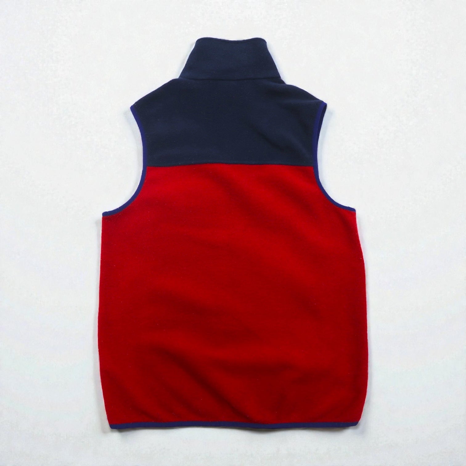Patagonia ライトウェイト シンチラ SYNCHILLA フリース ベスト S ネイビー バイカラー 25500