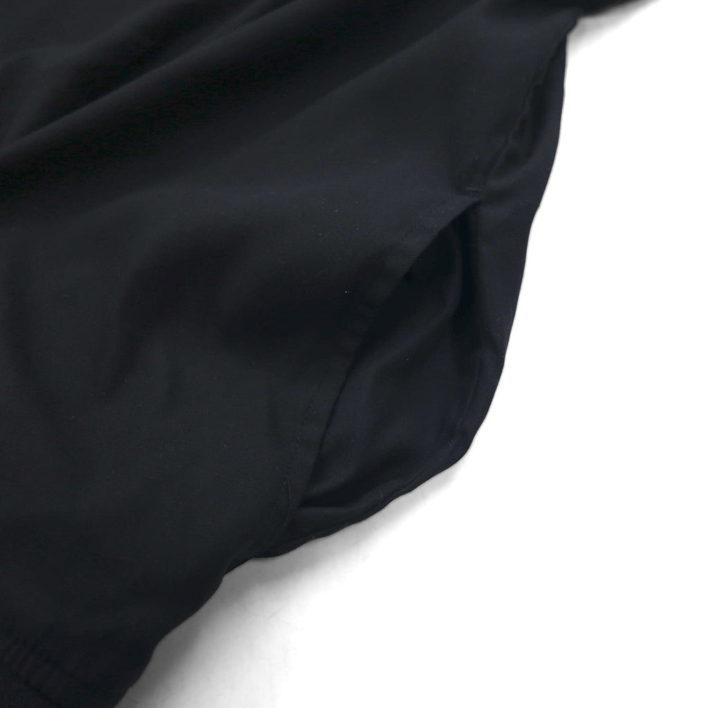 Eddie Bauer Piste Pullover Giacca in nylon XL Nero Poliestere Idrorepellente Logo ricamato