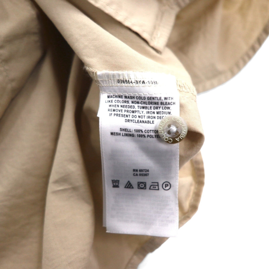 Columbia PFG Bahama Camicia da pesca a maniche corte XL Beige Cotone FM7130