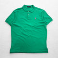 POLO RALPH LAUREN Polo L verde cotone piquet ricamo small pony