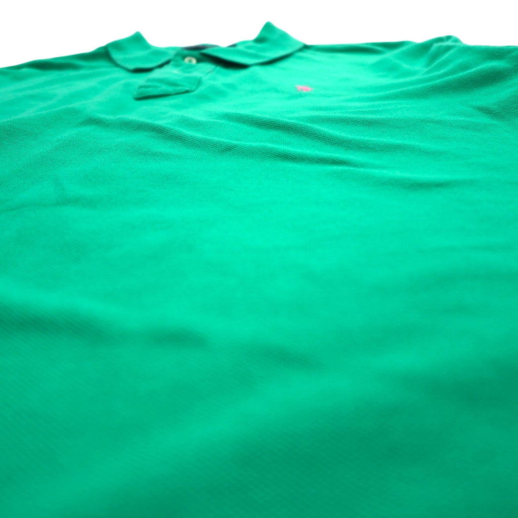 POLO RALPH LAUREN Polo L verde cotone piquet ricamo small pony