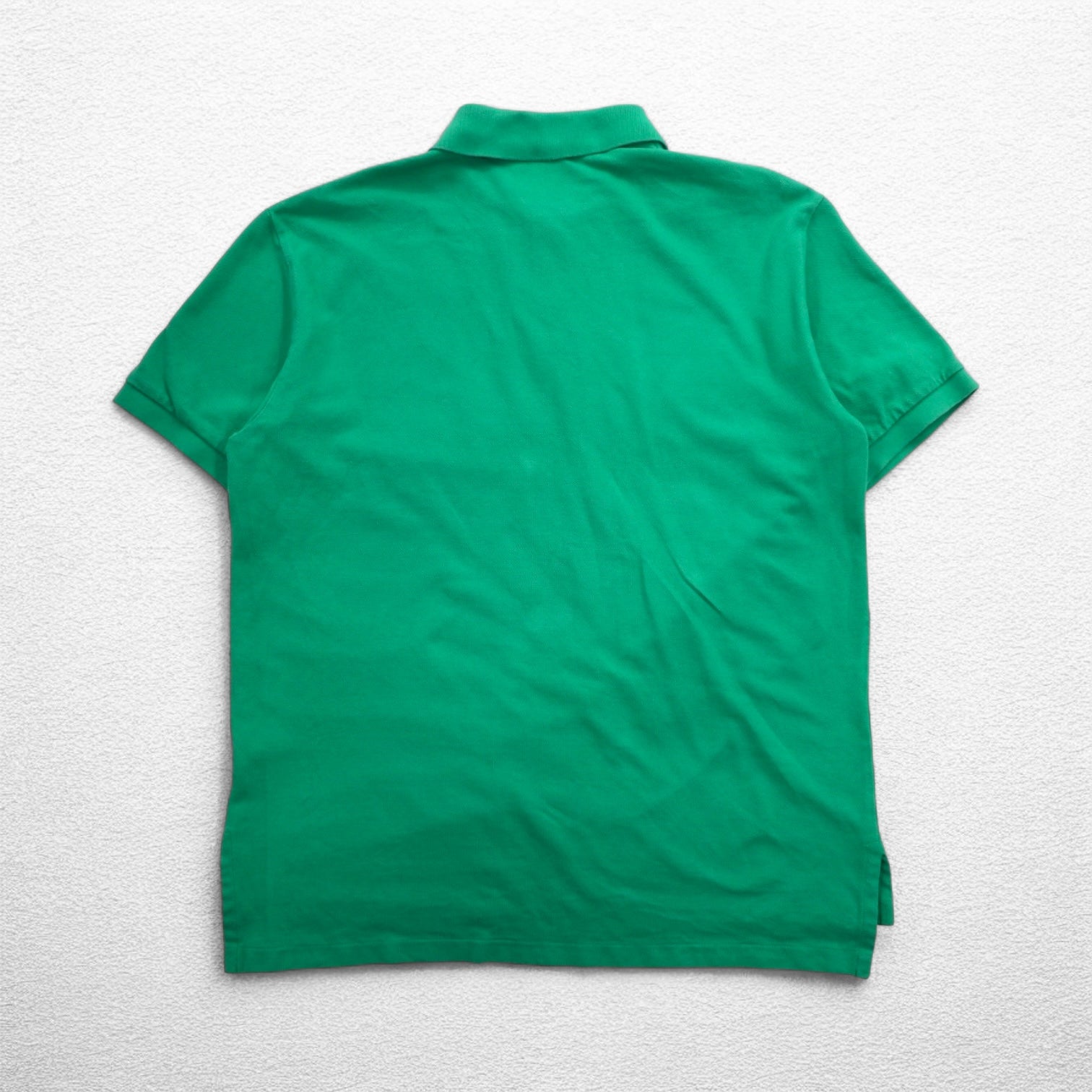 POLO RALPH LAUREN Polo L verde cotone piquet ricamo small pony