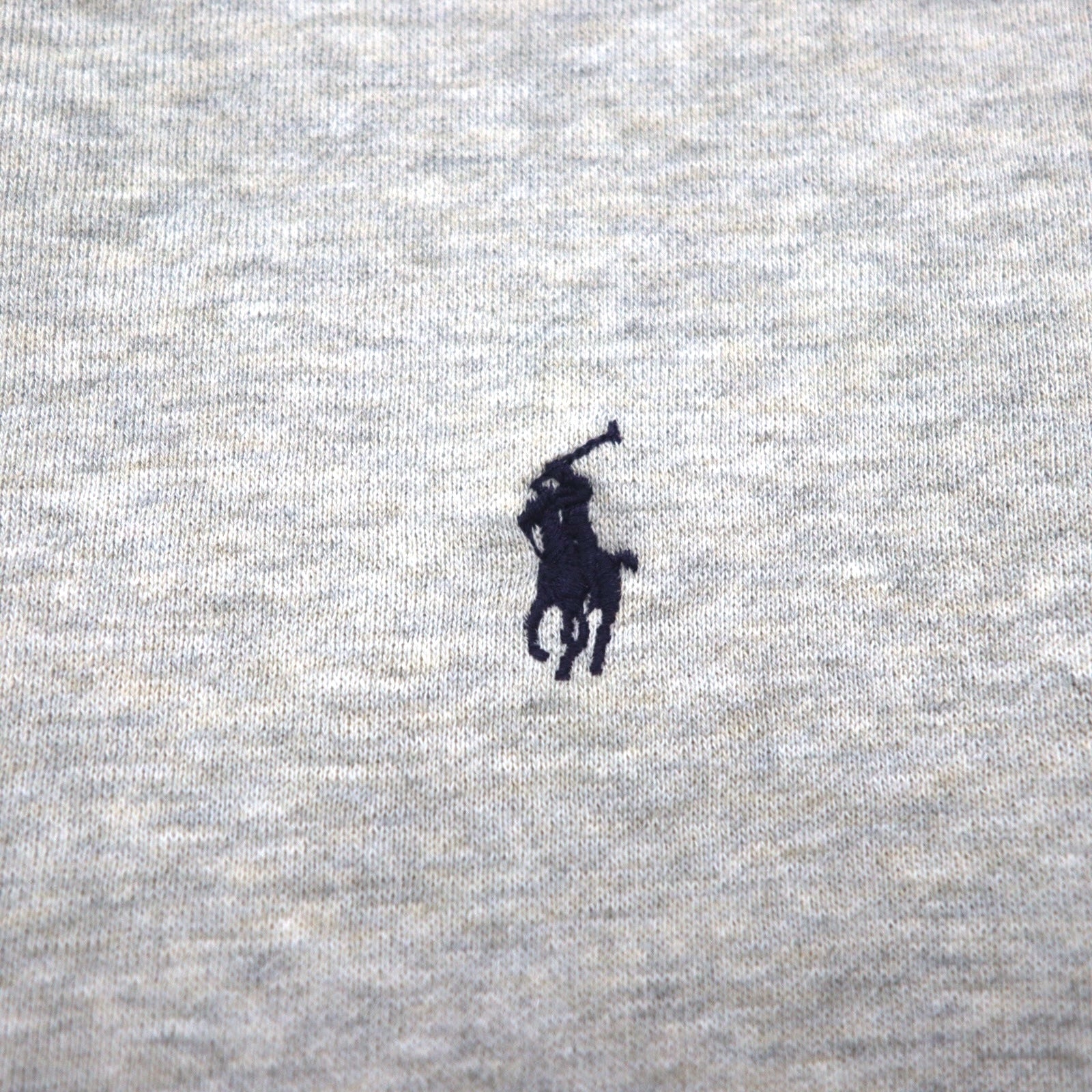 Polo Ralph Lauren Anni '90 Felpa girocollo XL Grigia Cotone Ricamo piccolo pony