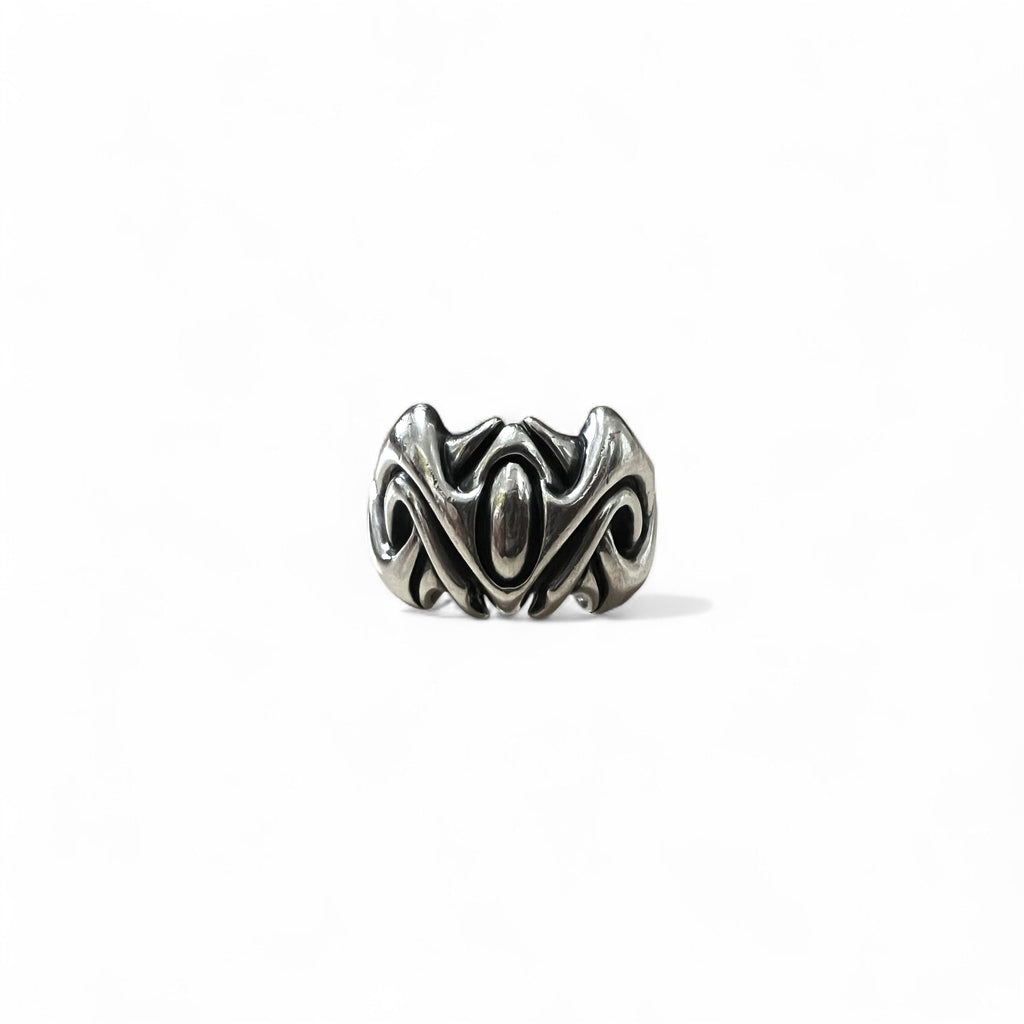 M'S COLLECTION Anello tribale misura 20 ARGENTO