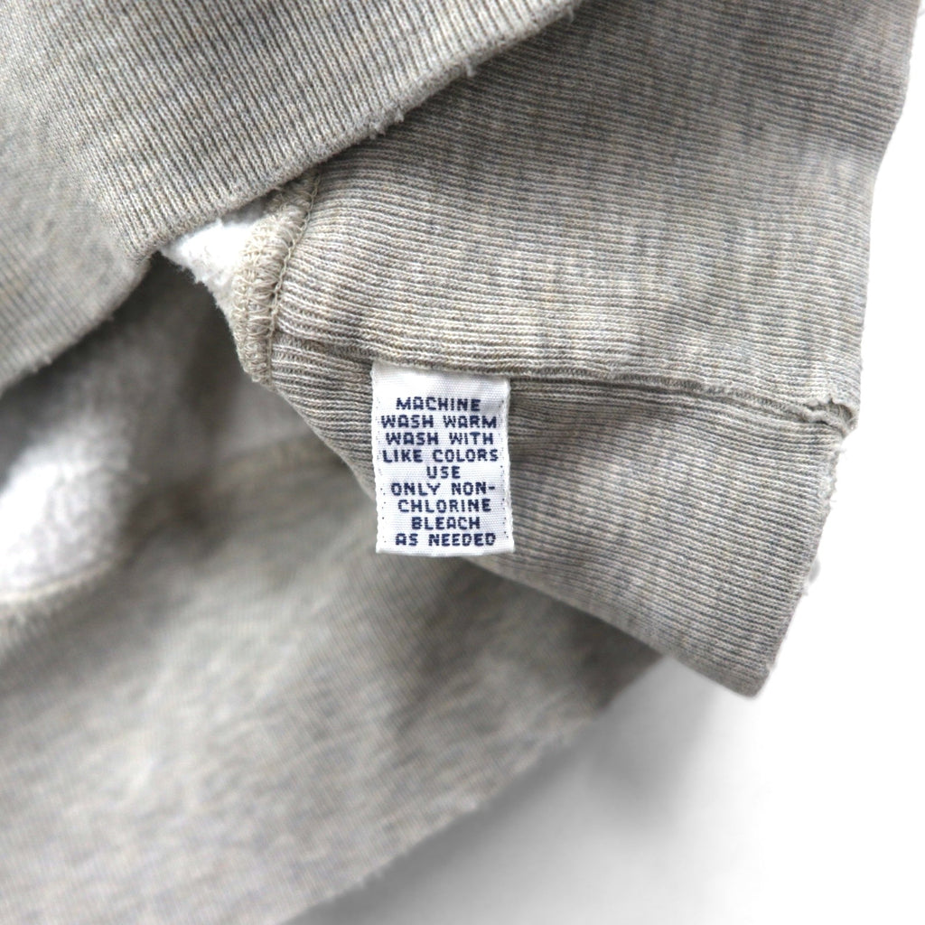 Polo Ralph Lauren Anni '90 Felpa girocollo XL Grigia Cotone Ricamo piccolo pony
