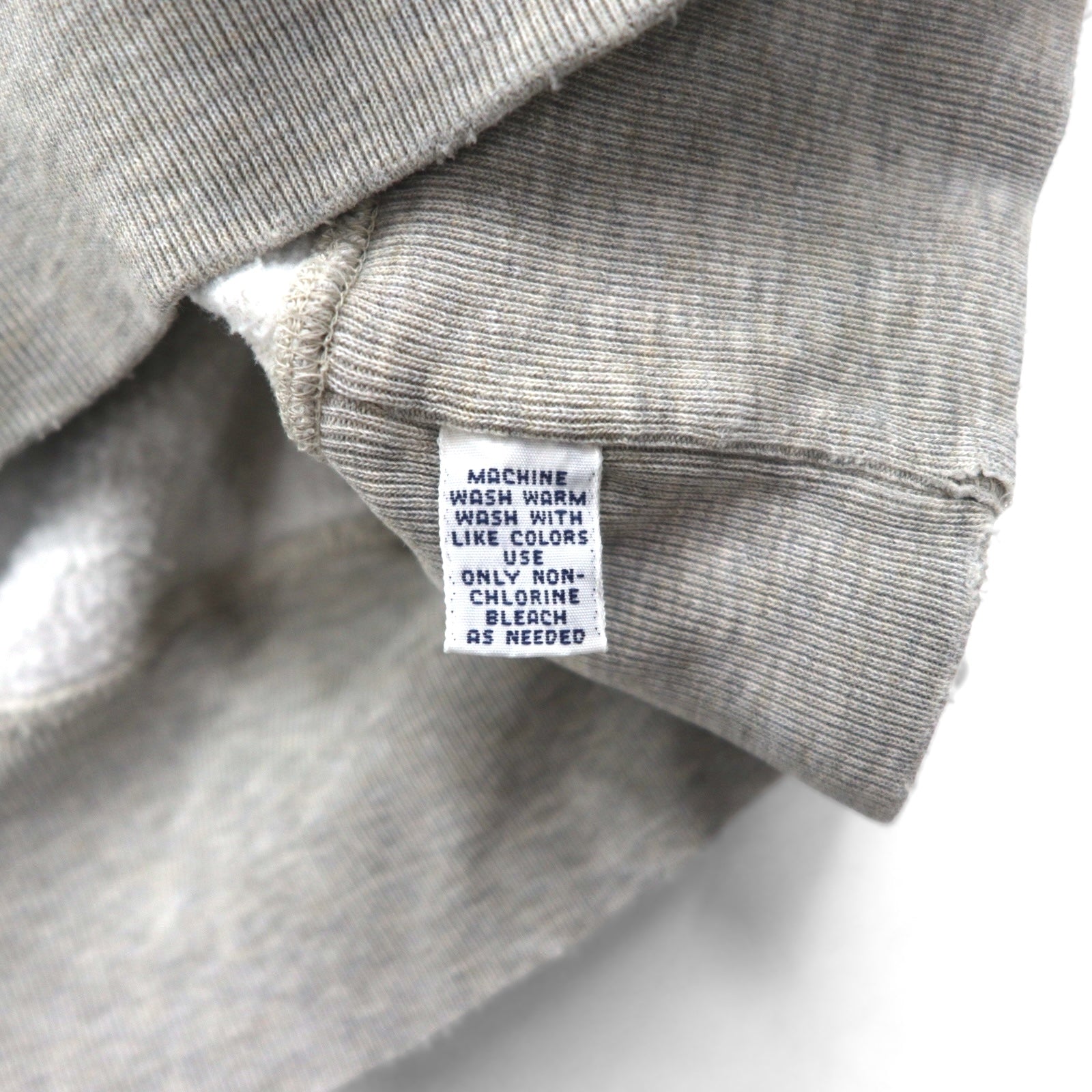 Polo Ralph Lauren Anni '90 Felpa girocollo XL Grigia Cotone Ricamo piccolo pony