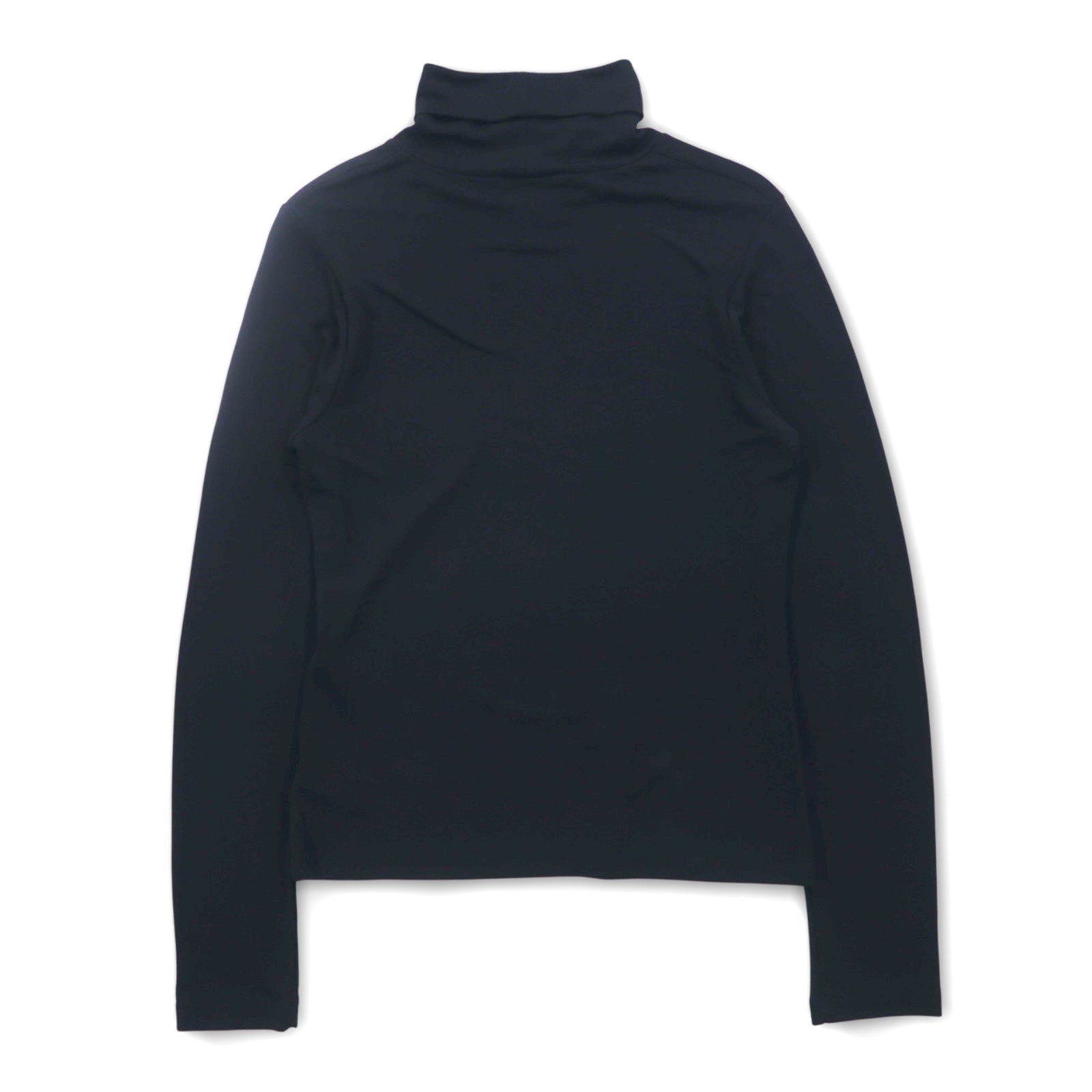LAUREN RALPH LAUREN anni '90 Lupetto in maglia di rayon Maglione M Nero