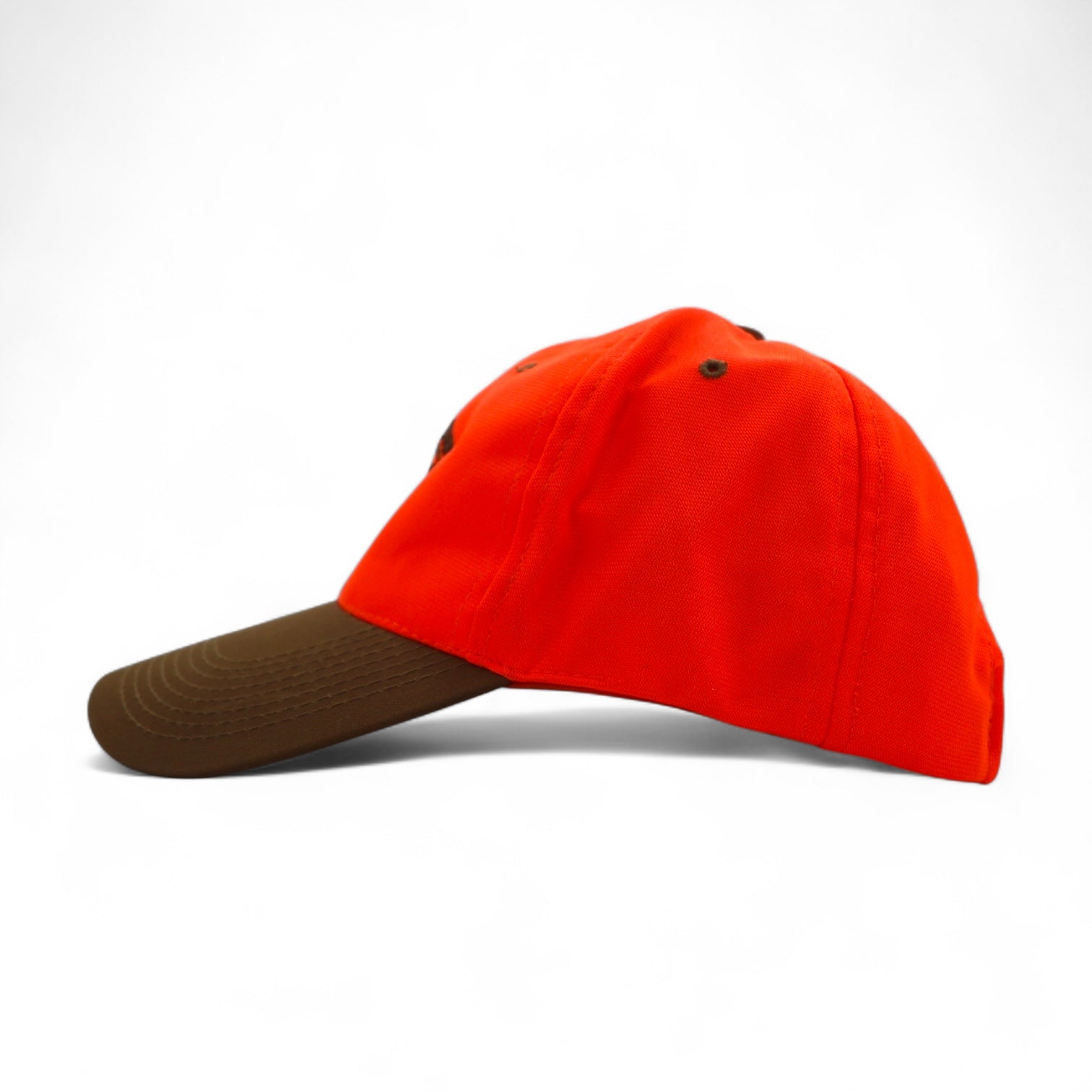90s Headliner Berretto da baseball bicolore TAGLIA UNICA Cinturino Arancione Cachi KWI Ricamato