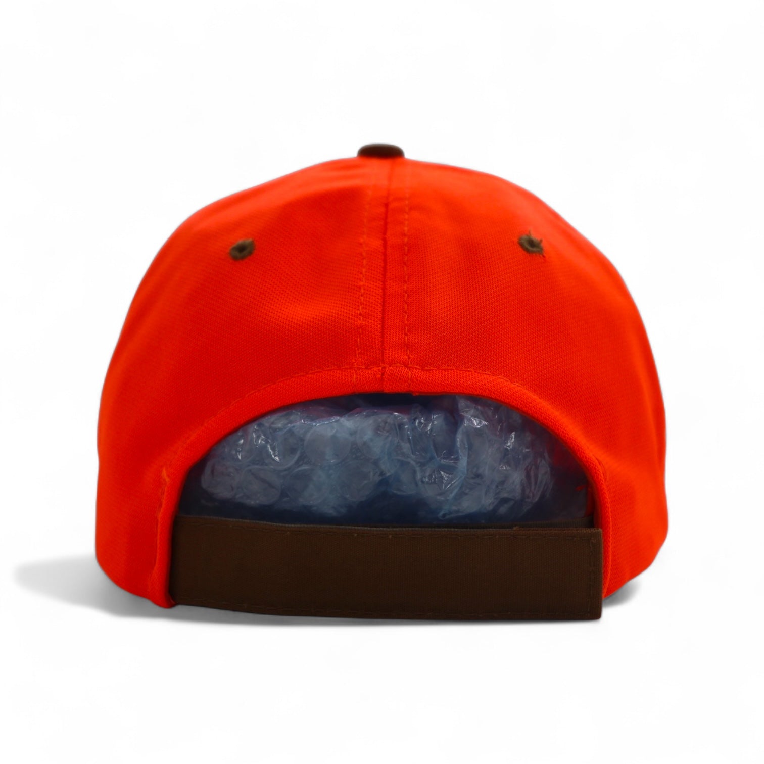 90s Headliner Berretto da baseball bicolore TAGLIA UNICA Cinturino Arancione Cachi KWI Ricamato