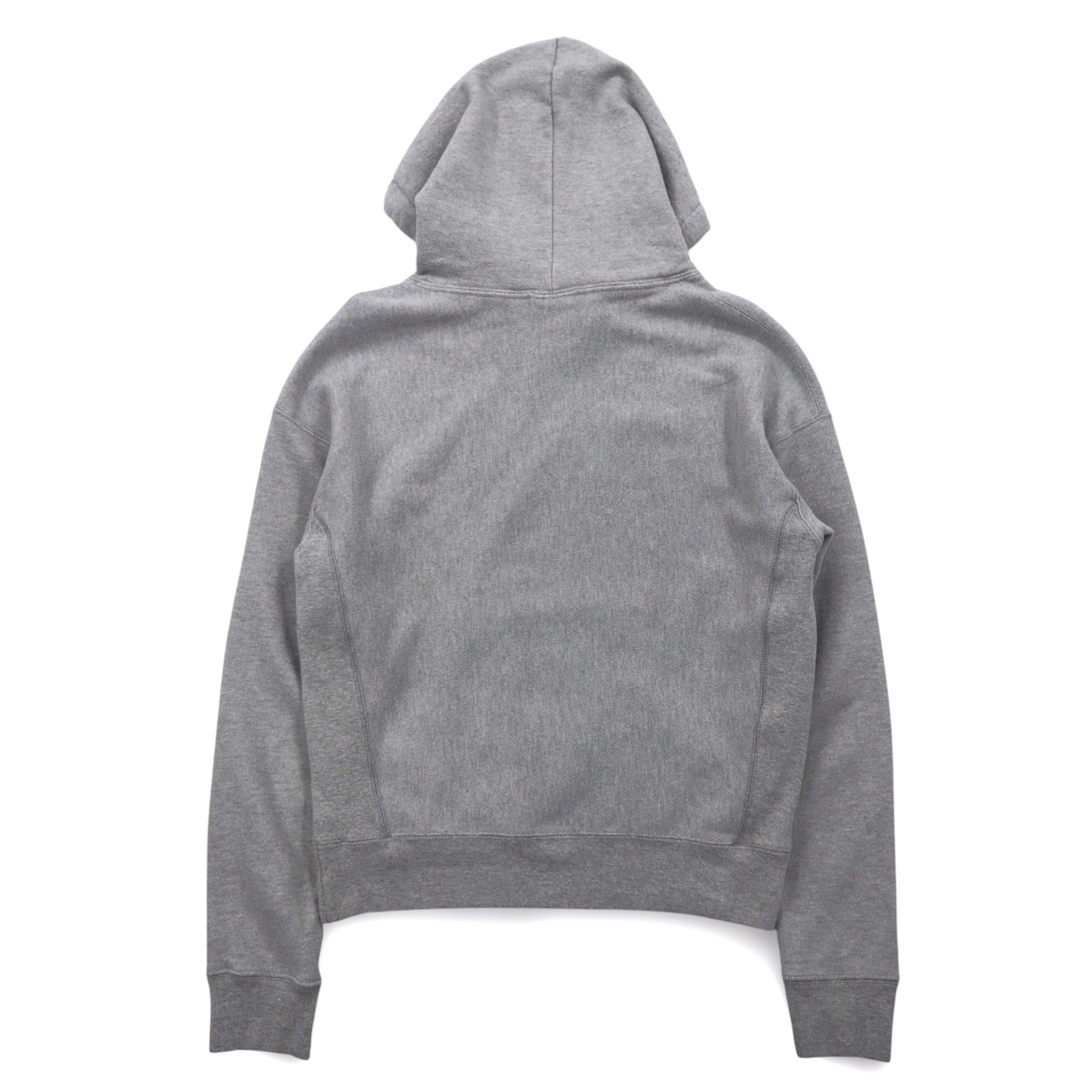 Champion Reverse Weave Felpa con Cappuccio L Grigio Etichetta Blu Riproduzione Prodotto in Honduras