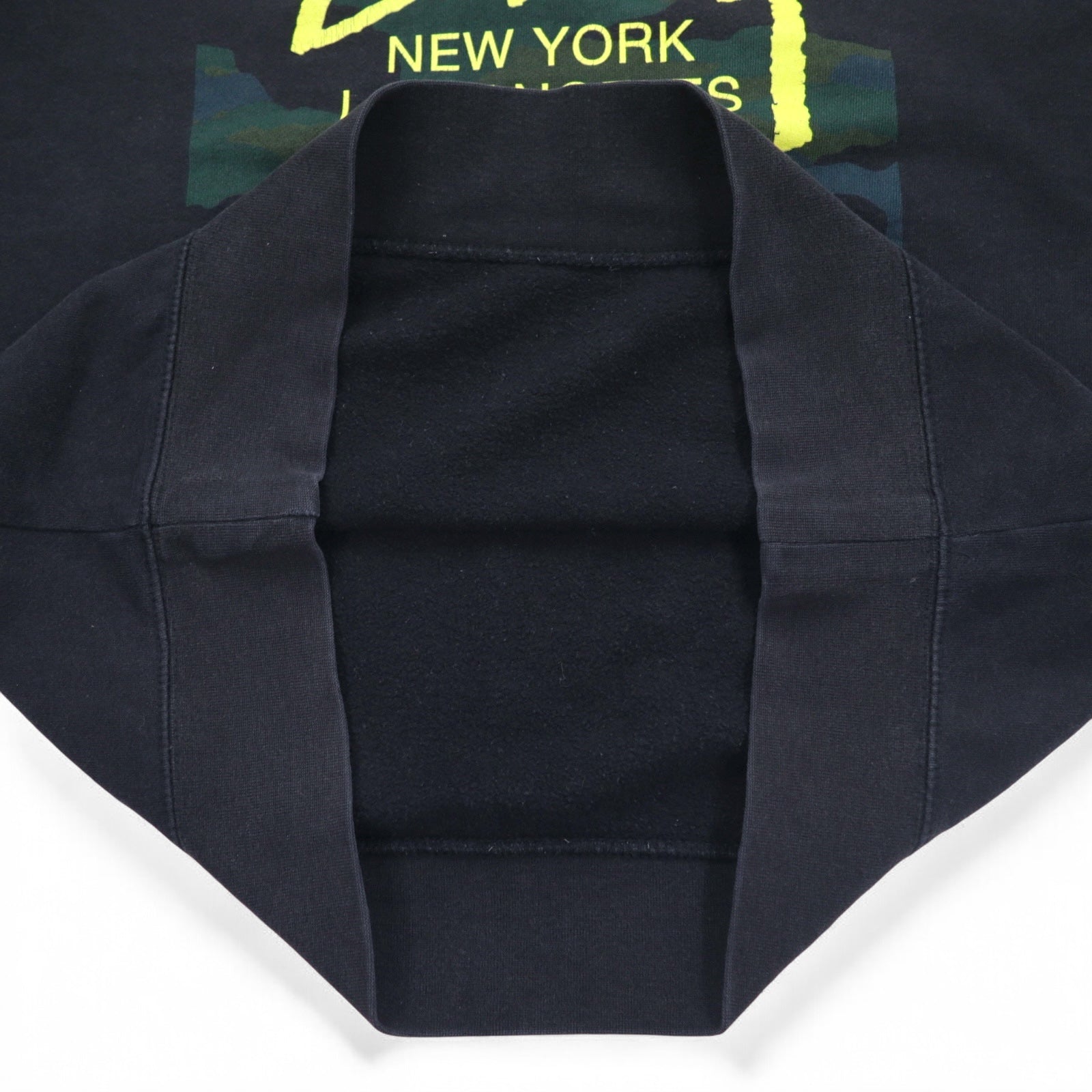 STUSSY USA World Tour Girocollo Felpa L Nero Mimetico WT Camo Block Sweat