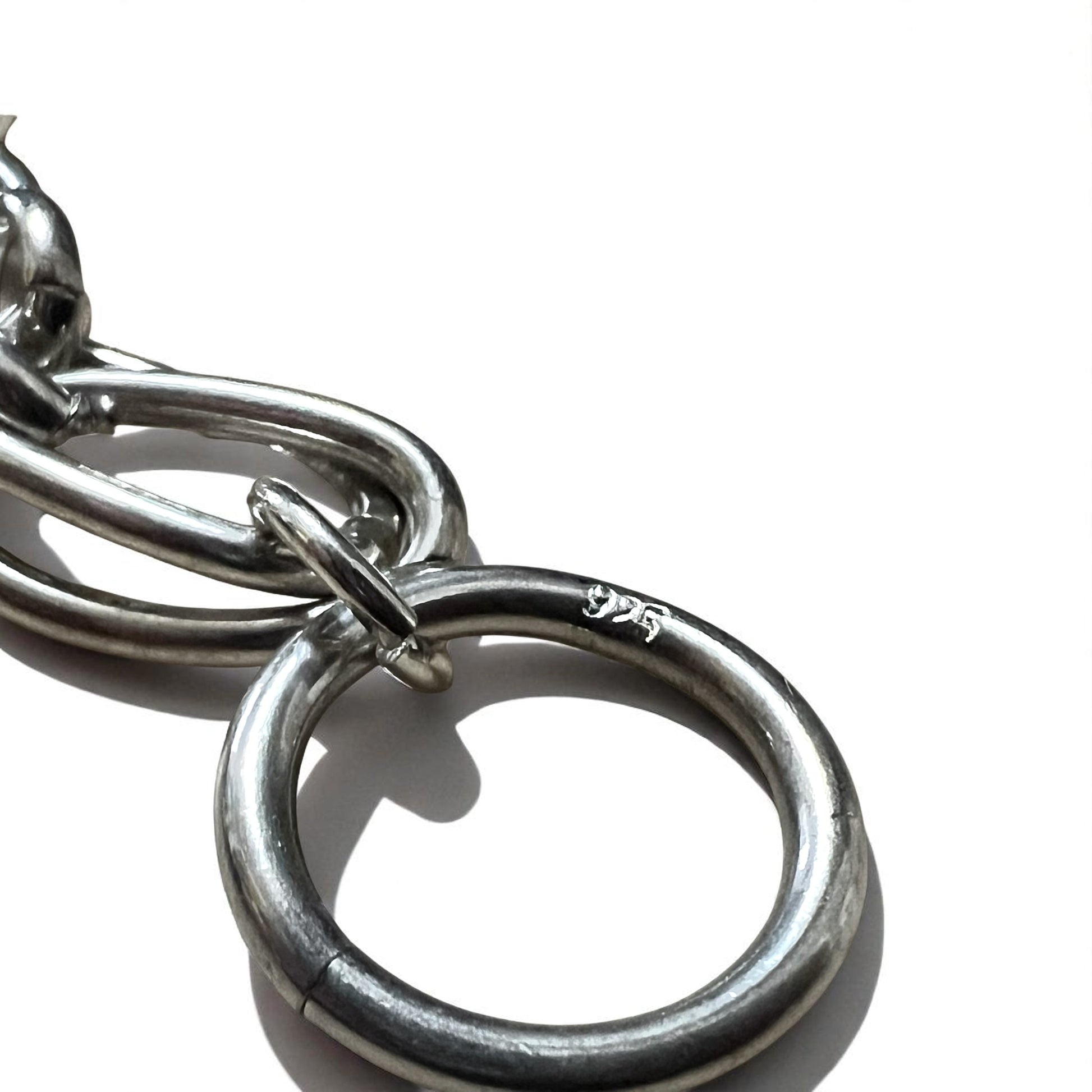 Vintage Silver Chain Bracelet トグル ダブルチェーン ブレスレット シルバー 925