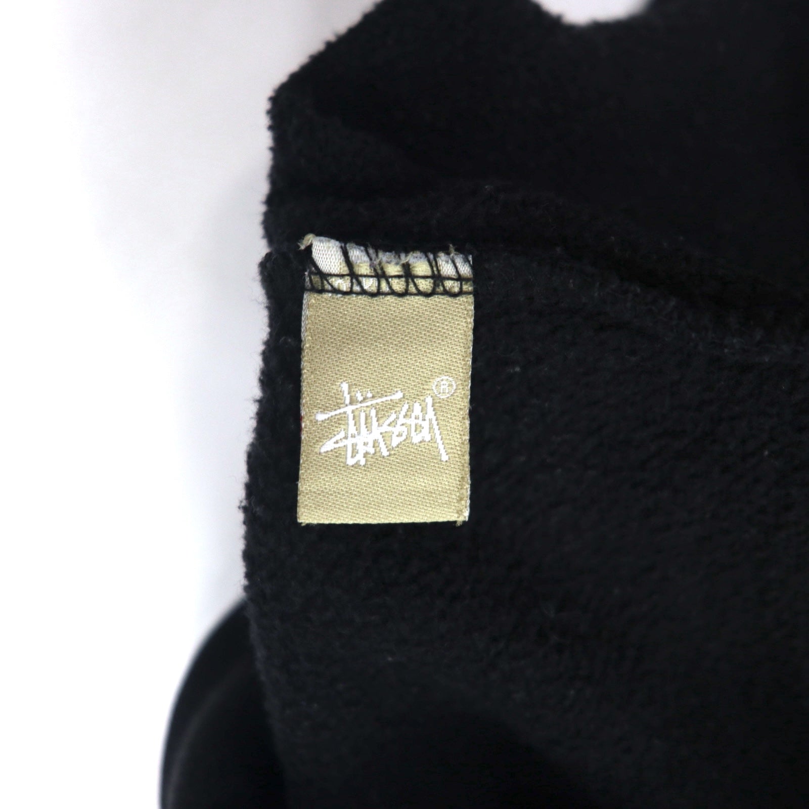 STUSSY USA World Tour Girocollo Felpa L Nero Mimetico WT Camo Block Sweat