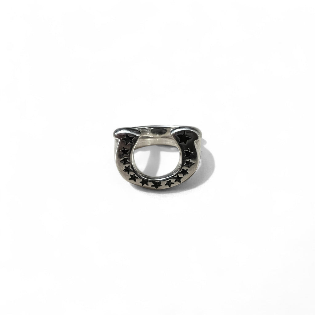Rogues Anello ferro di cavallo 21号 argento 925 stella