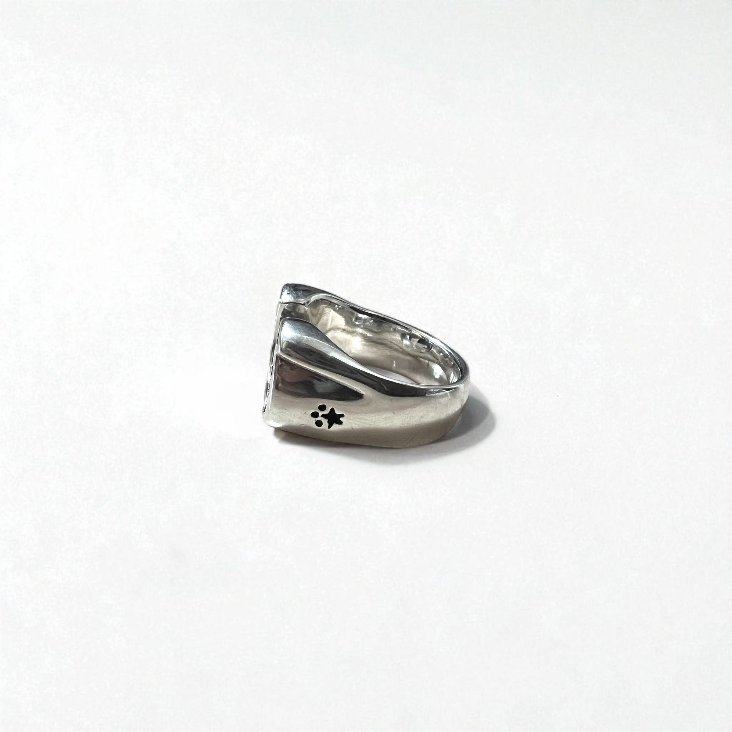 Rogues Anello ferro di cavallo 21号 argento 925 stella