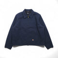 Giacca da lavoro con zip Dickies XL blu navy in poliestere cotone, fodera trapuntata