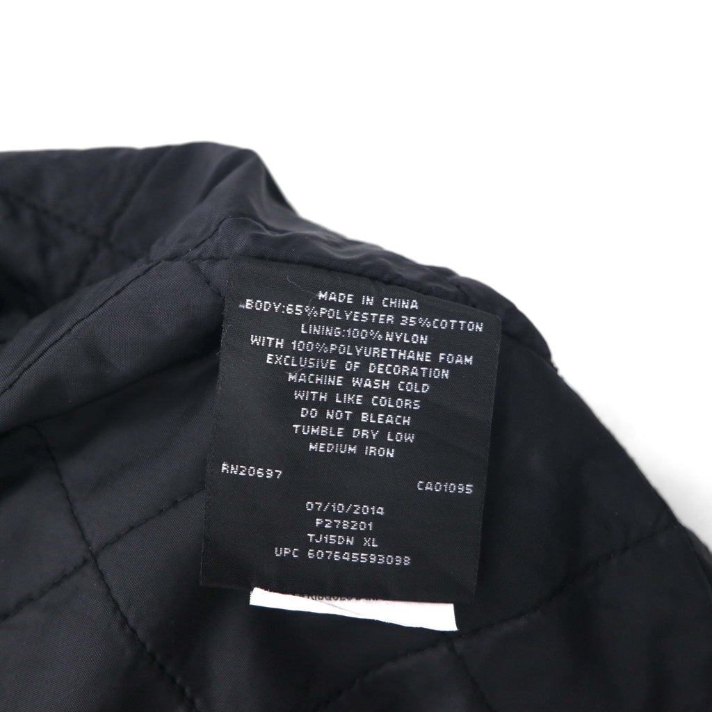 Giacca da lavoro con zip Dickies XL blu navy in poliestere cotone, fodera trapuntata