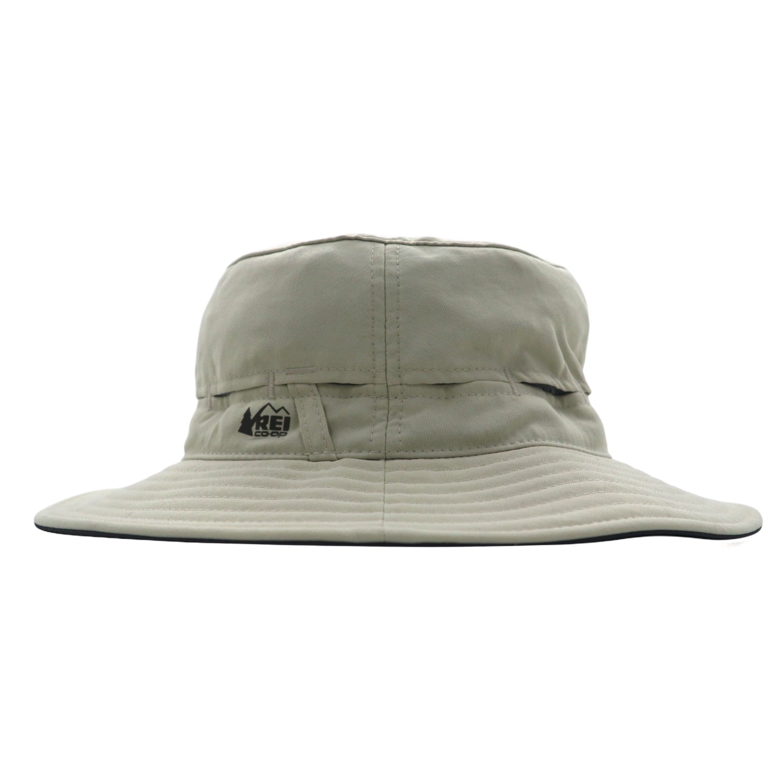 REI Cappello da safari con coulisse, cappello da pescatore da esterno S/M beige nylon