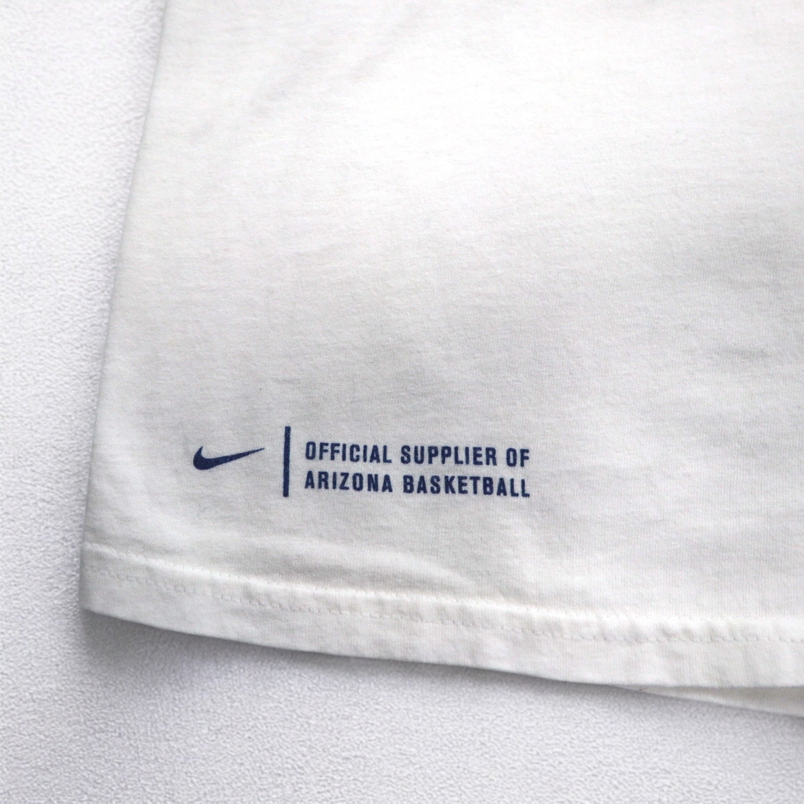 NIKE Anni '90 T-shirt da basket stampata 2XL bianca ARIZONA BASKETBALL Prodotta in Messico
