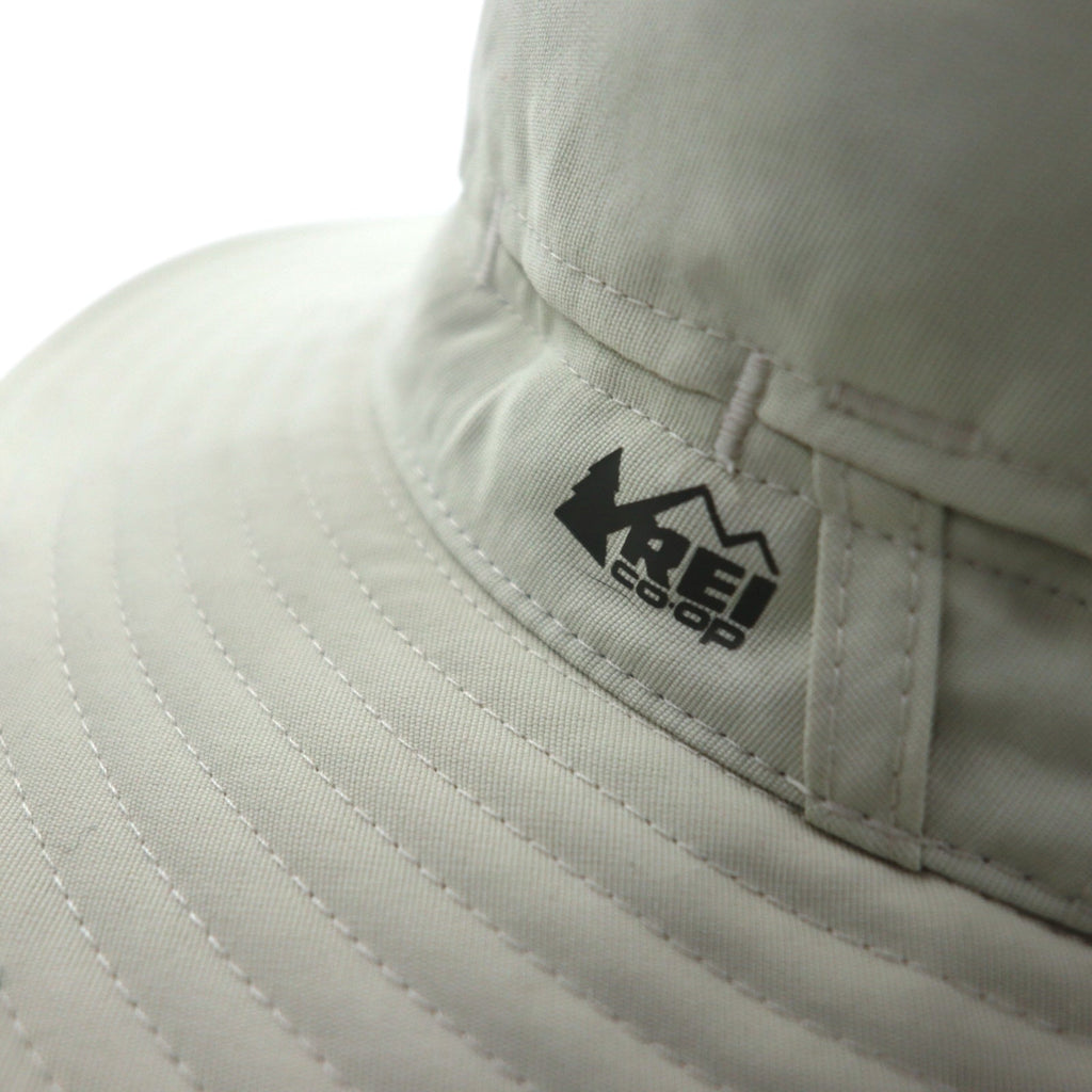 REI Cappello da safari con coulisse, cappello da pescatore da esterno S/M beige nylon