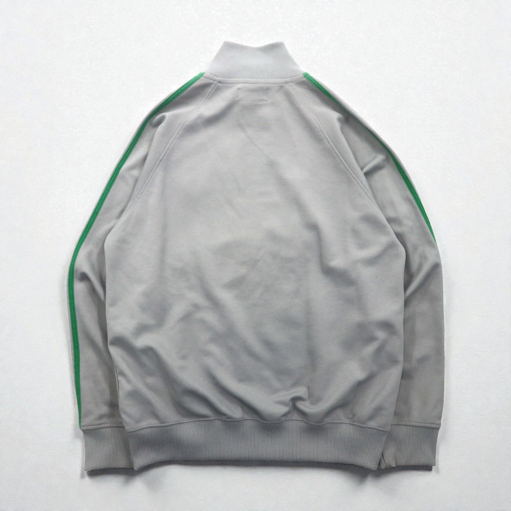FRED PERRY 80年代 スタンドカラー トラックジャケット ジャージ S グレー フルジップ ハイネック