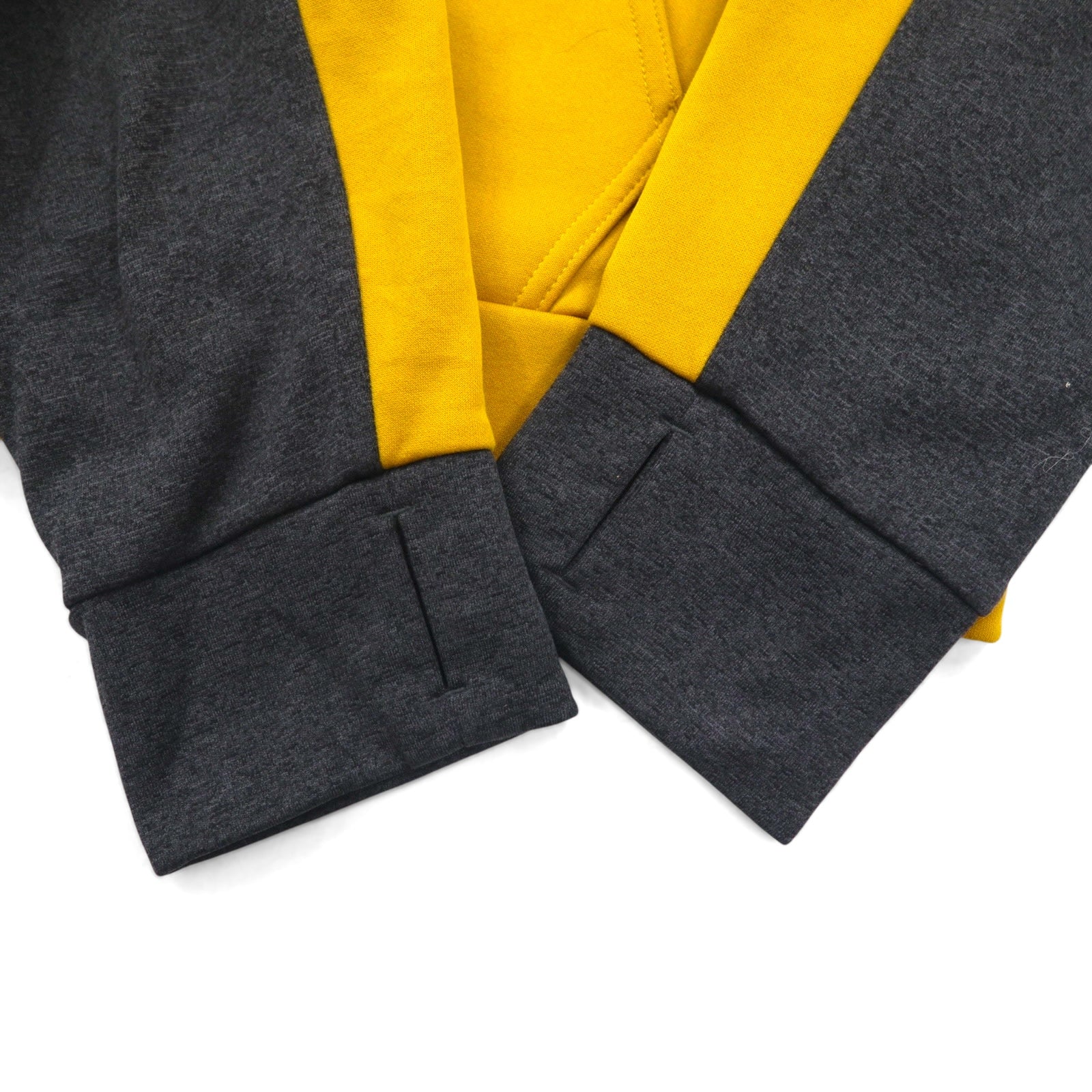 THE NORTH FACE Felpa con cappuccio full zip softshell SURGENT BLOCK FULLZIP JACKET L Giallo Bicolore Foro per pollice Taglia internazionale NF0A2V4SUPS