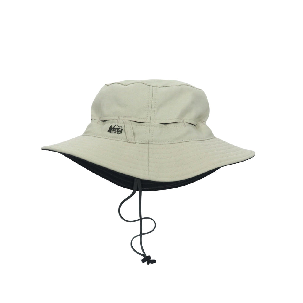 REI Cappello da safari con coulisse, cappello da pescatore da esterno S/M beige nylon