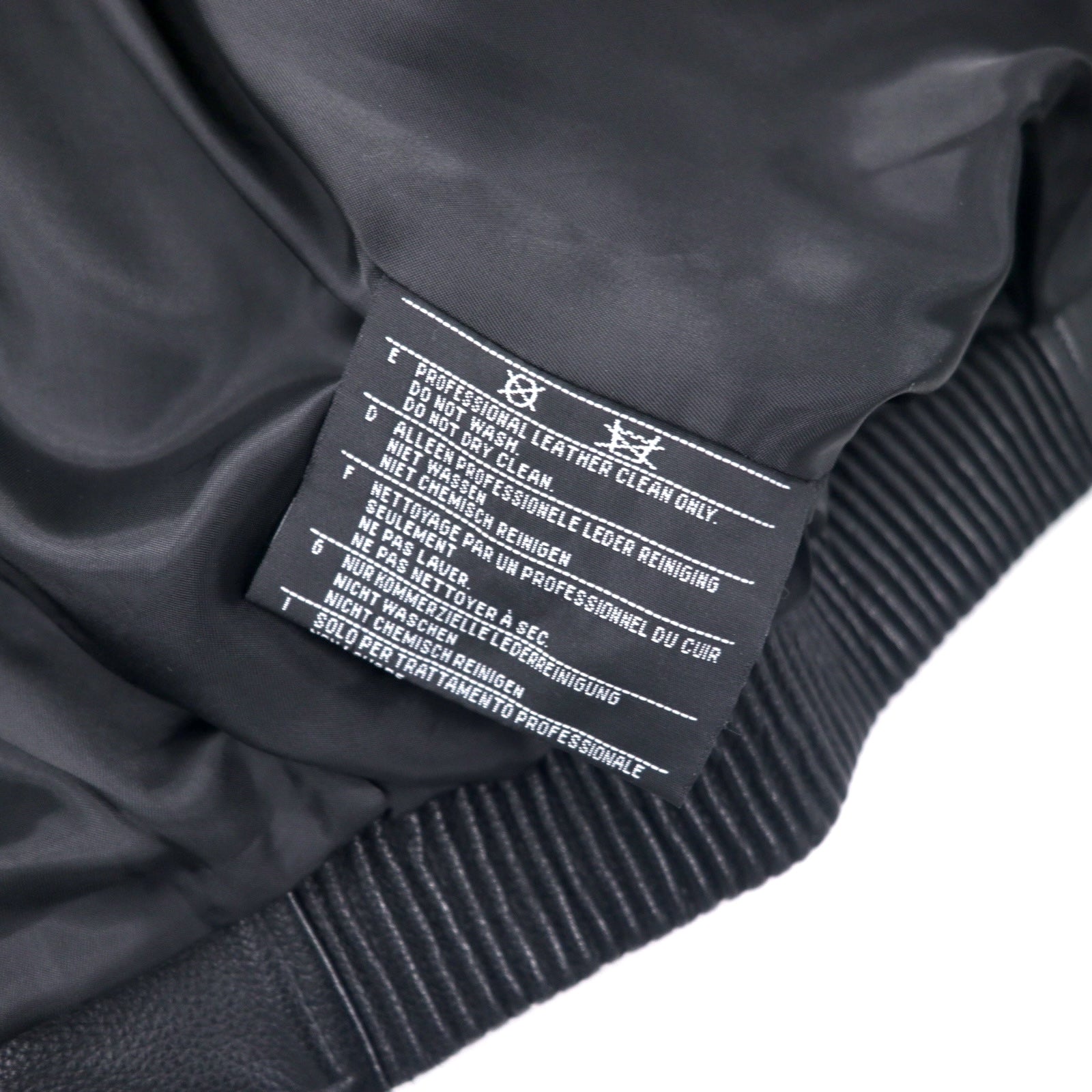 HARLEY DAVIDSON G-1 Giacca di Volo in Pelle Giubbotto Moto M Nero Pelle Zigrinata Collo in Pelliccia Staccabile Logo Ricamato sul Retro