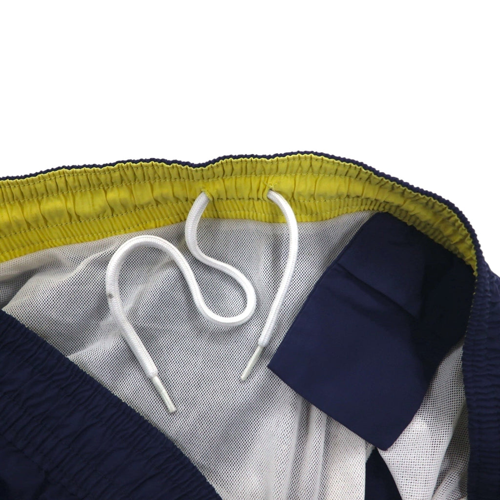 Polo Ralph Lauren Anni '90 Pantaloncini Anfibi Costume da Bagno L Blu Scuro Nylon Ricamo Piccolo Pony