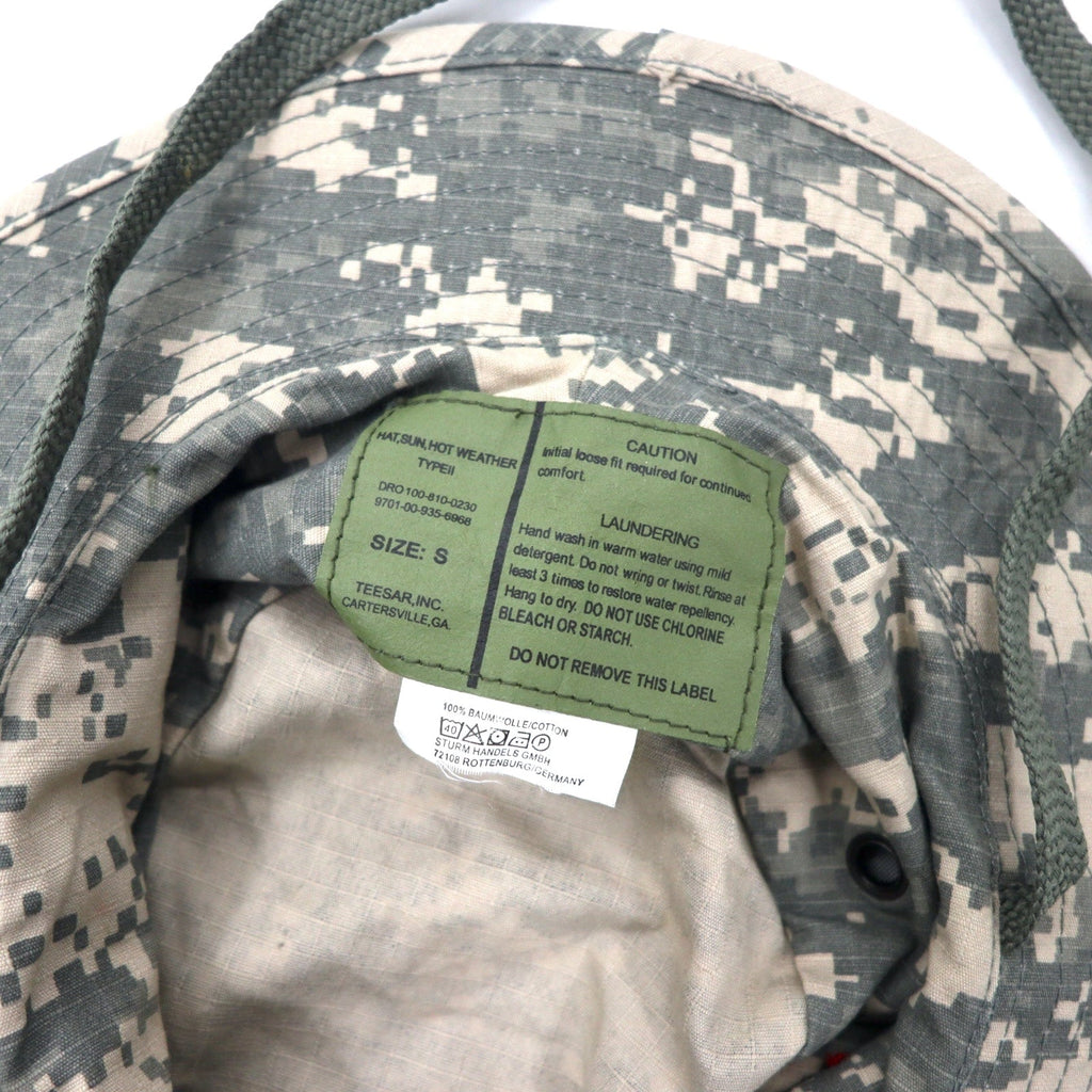 CAPPELLO DA GIUNGLA/SAFARI US ARMY S KHAKI DIGITALE COTONE RIPSTOP MILITARE 9701-00-935-6968 TEESAR, INC.