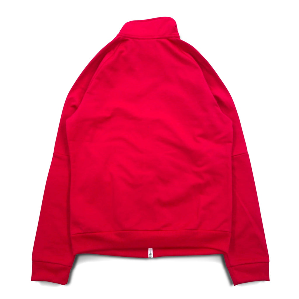 adidas Giacca sportiva con collo alto, taglia L, rosa, collo alto, 3 strisce M67314, mai usata