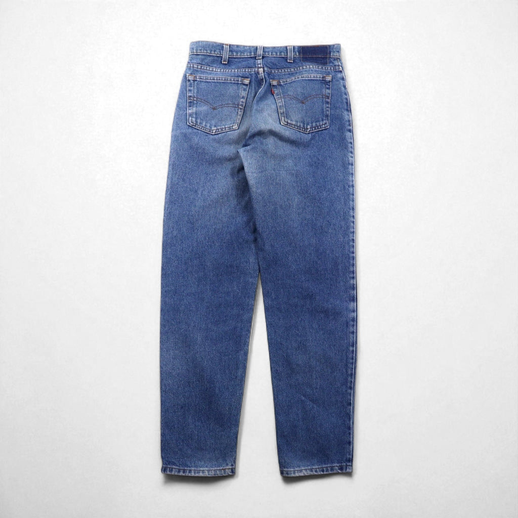 Levi's 90年代 USA製 610 テーパード デニムパンツ ジーンズ M インディゴ ブルー ジッパーフライ 610-0217