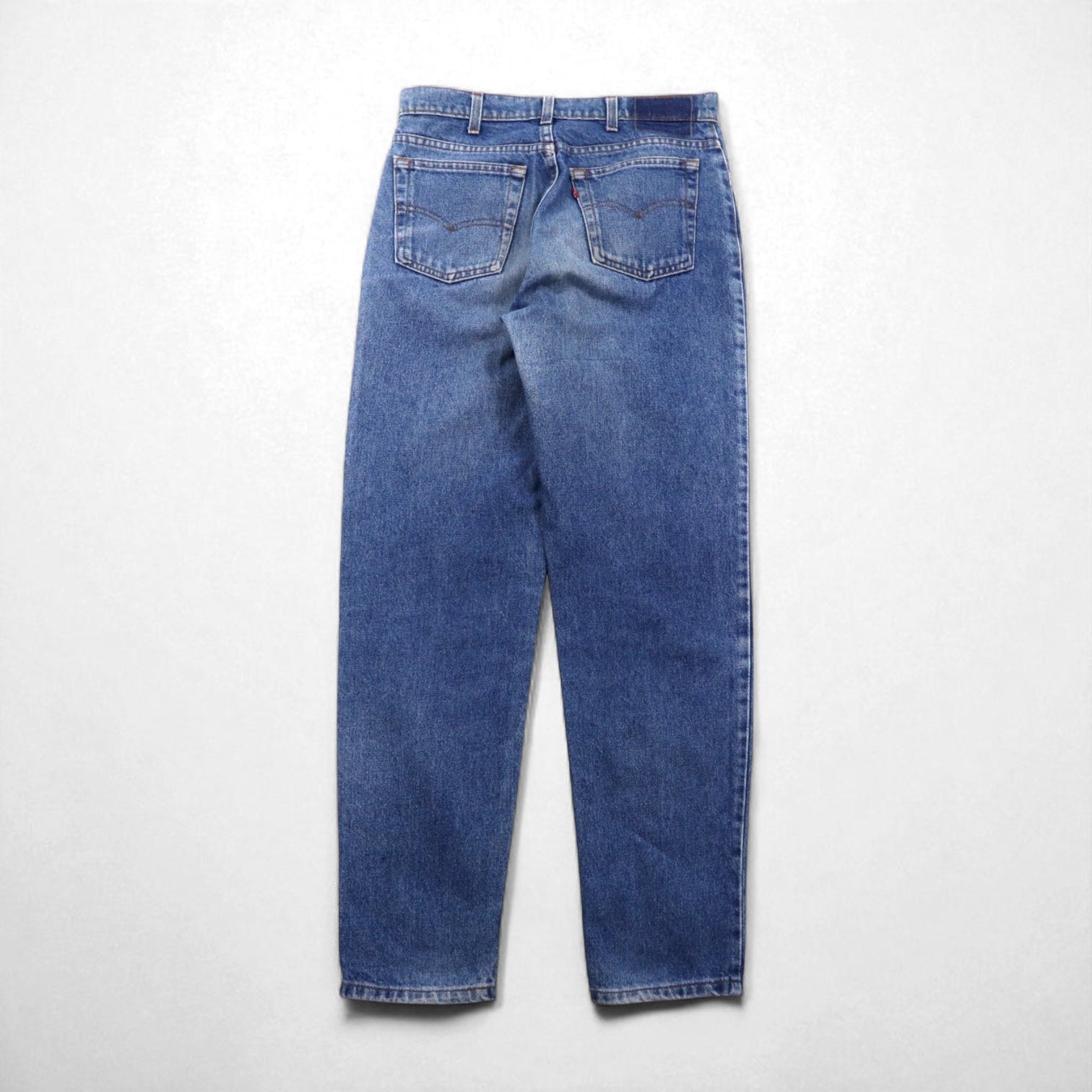Levi's anni '90 USA 610 Jeans affusolati a vita alta Taglia M Blu indaco Chiusura lampo 610-0217