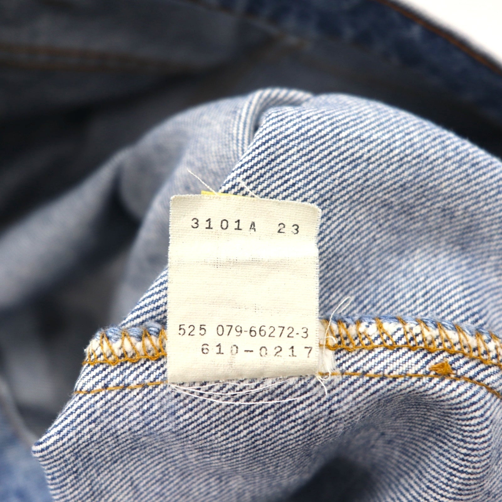 Levi's anni '90 USA 610 Jeans affusolati a vita alta Taglia M Blu indaco Chiusura lampo 610-0217