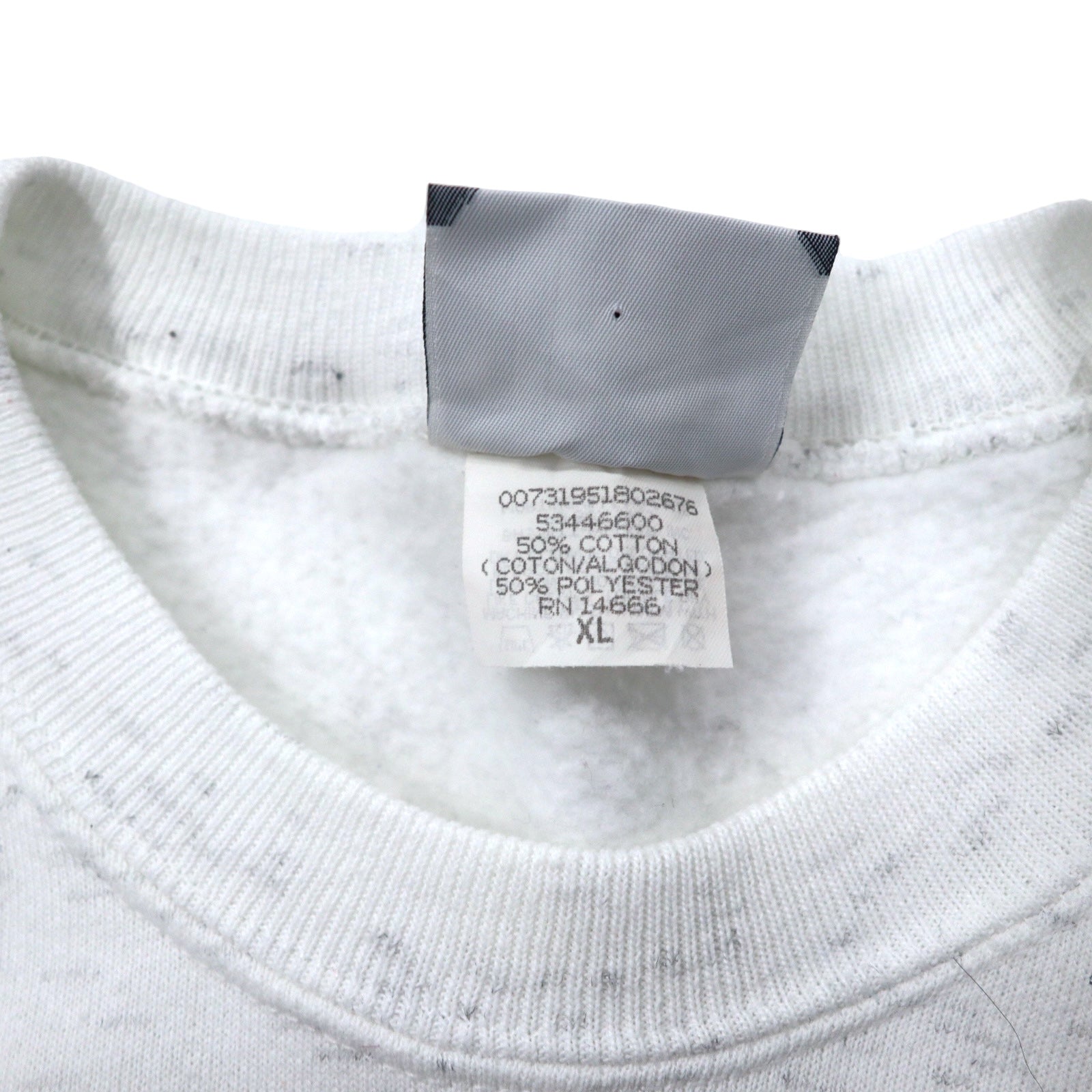 Felpa stampata Lee, anni '90, made in USA, taglia XL, bianca, in cotone, ST. LOUIS, felpata internamente, oversize.