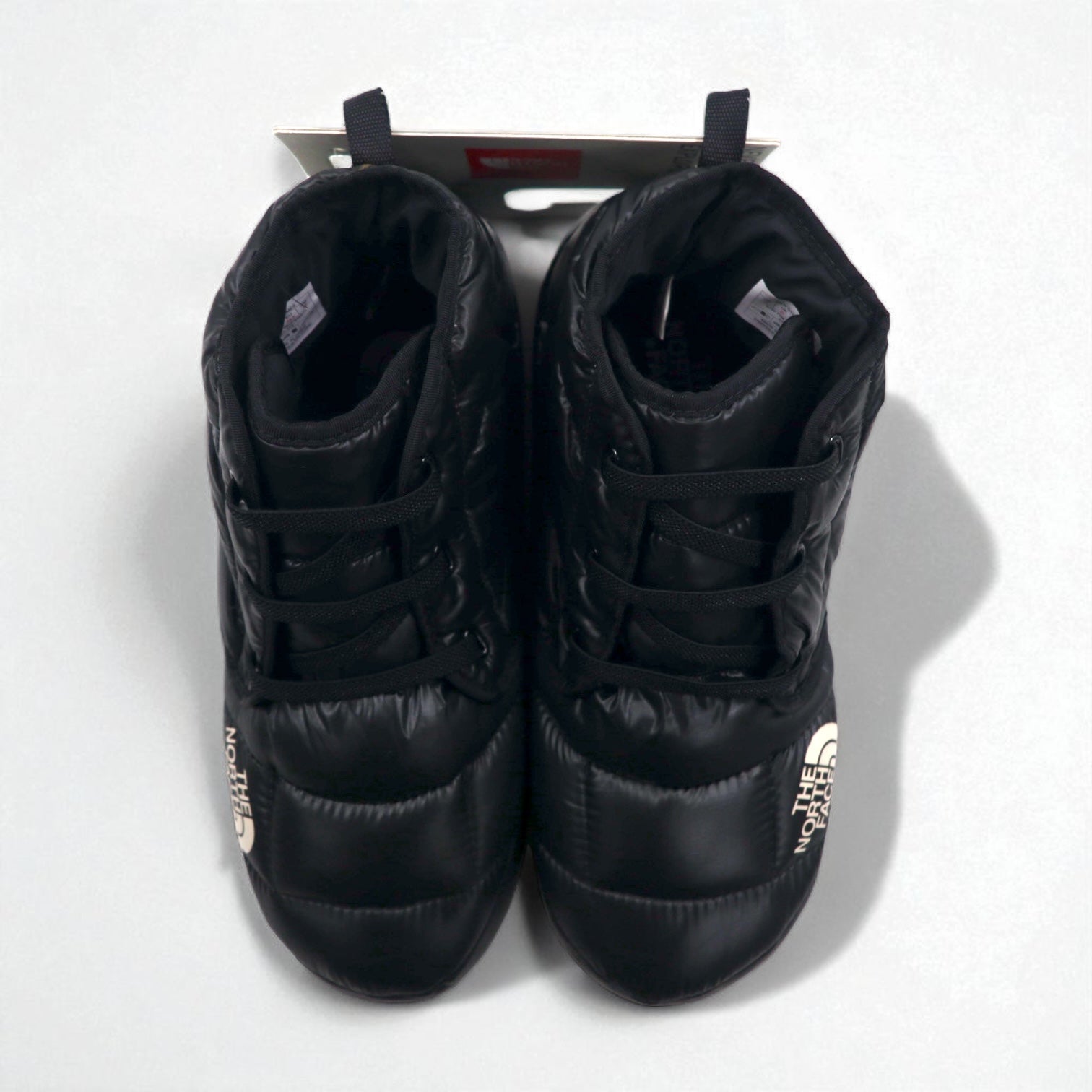 THE NORTH FACE Nuptse Chukka Boot NSE TRACTION CHUKK 29cm Nero Piuma d'oca TB1Y Articolo nuovo