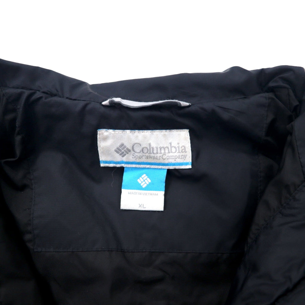 Columbia Piumino Imbottito XL Blu Navy Nylon Powder Pillow Hybrid Jacket WL5341