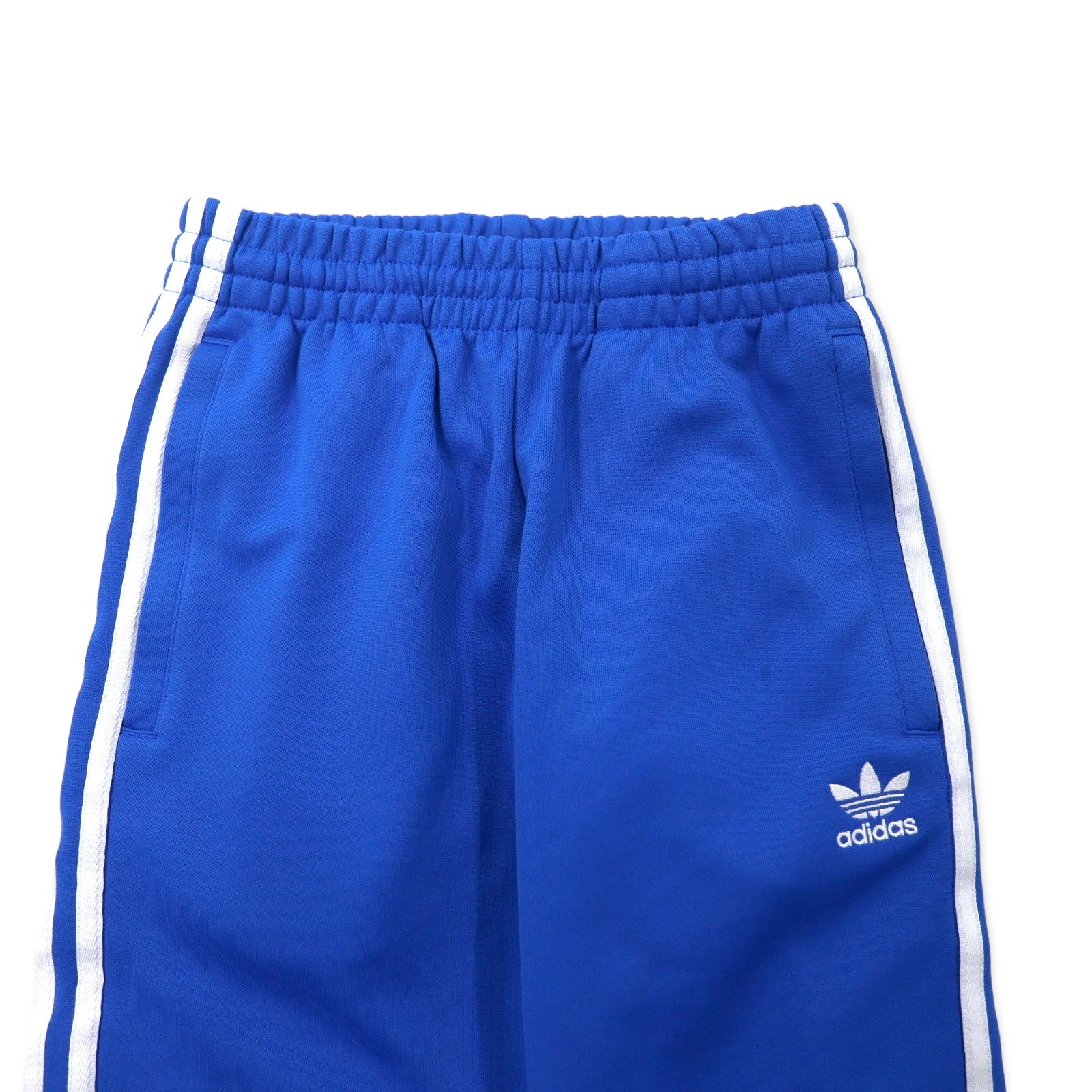 adidas originals Pantaloni da tuta a 3 strisce blu in poliestere, taglia S, con logo a trifoglio SST TRACK PANTS BLUEBIRD ED6058