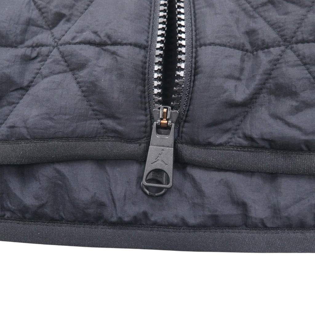 JORDAN BRAND ( NIKE ) キルティング ベスト L ブラック 中綿 ジップアップ AIR JORDAN SPORT GOLF VEST FB3265-010