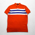 POLO RALPH LAUREN Polo L Arancione Cotone Piqué Logo Piccolo Ricamato