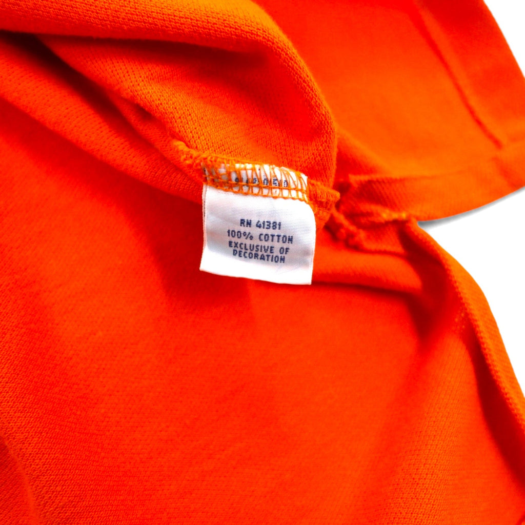 POLO RALPH LAUREN Polo L Arancione Cotone Piqué Logo Piccolo Ricamato