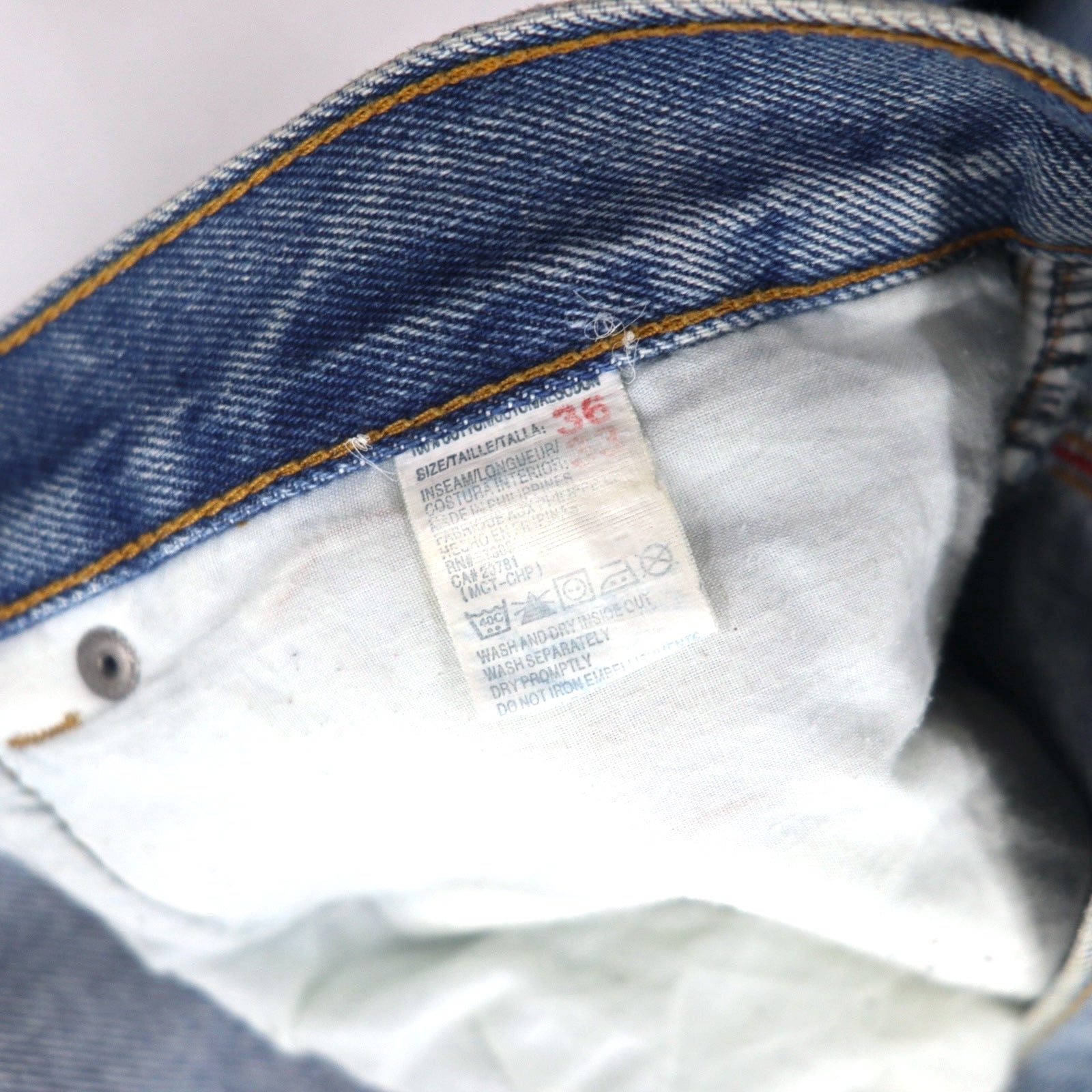 TOMMY JEANS Pantaloni larghi in denim stile baggy anni '90, taglia L, colore indaco, chiusura con cerniera lampo