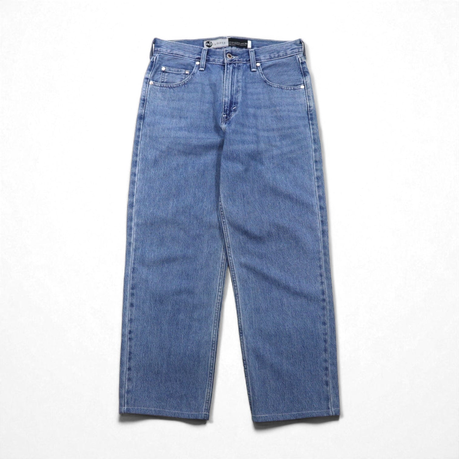 Levi's SilverTab Loose Fit Baggy Tapered Jeans M LOOSE Indigo Blue Medium A3421-0001