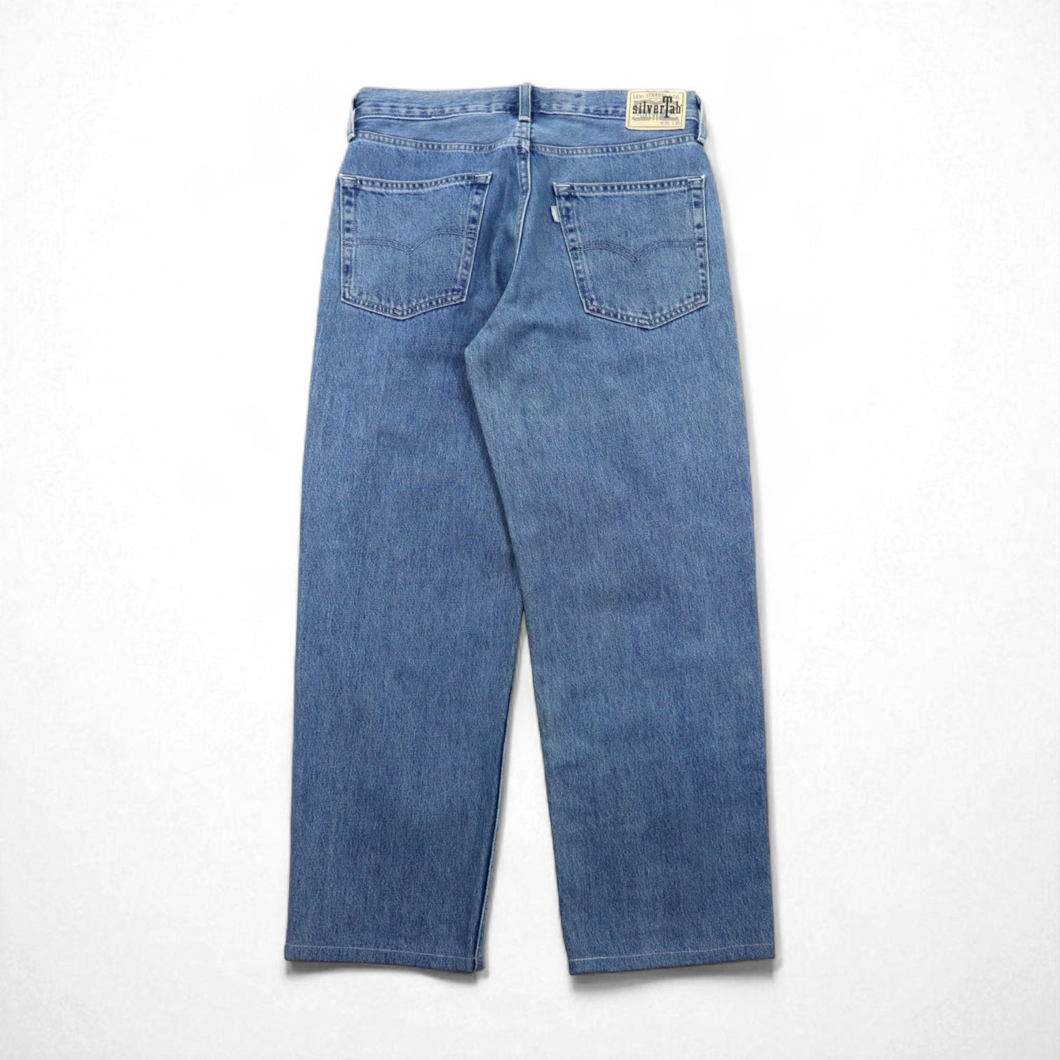 Levi's SilverTab Loose Fit Baggy Tapered Jeans M LOOSE Indigo Blue Medium A3421-0001
