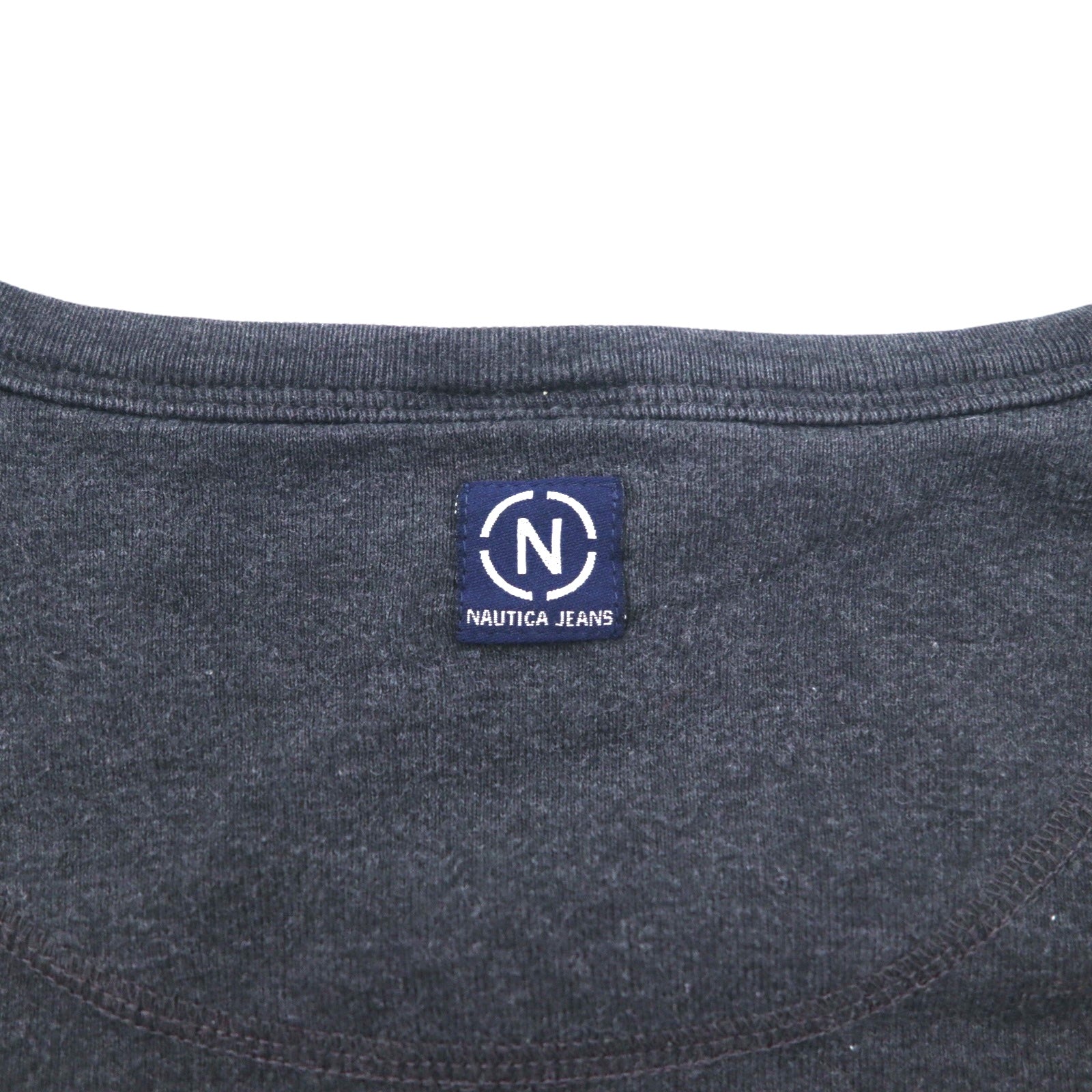 NAUTICA made in Canada anni '90 T-shirt a maniche lunghe L grigio JEANS COMPANY